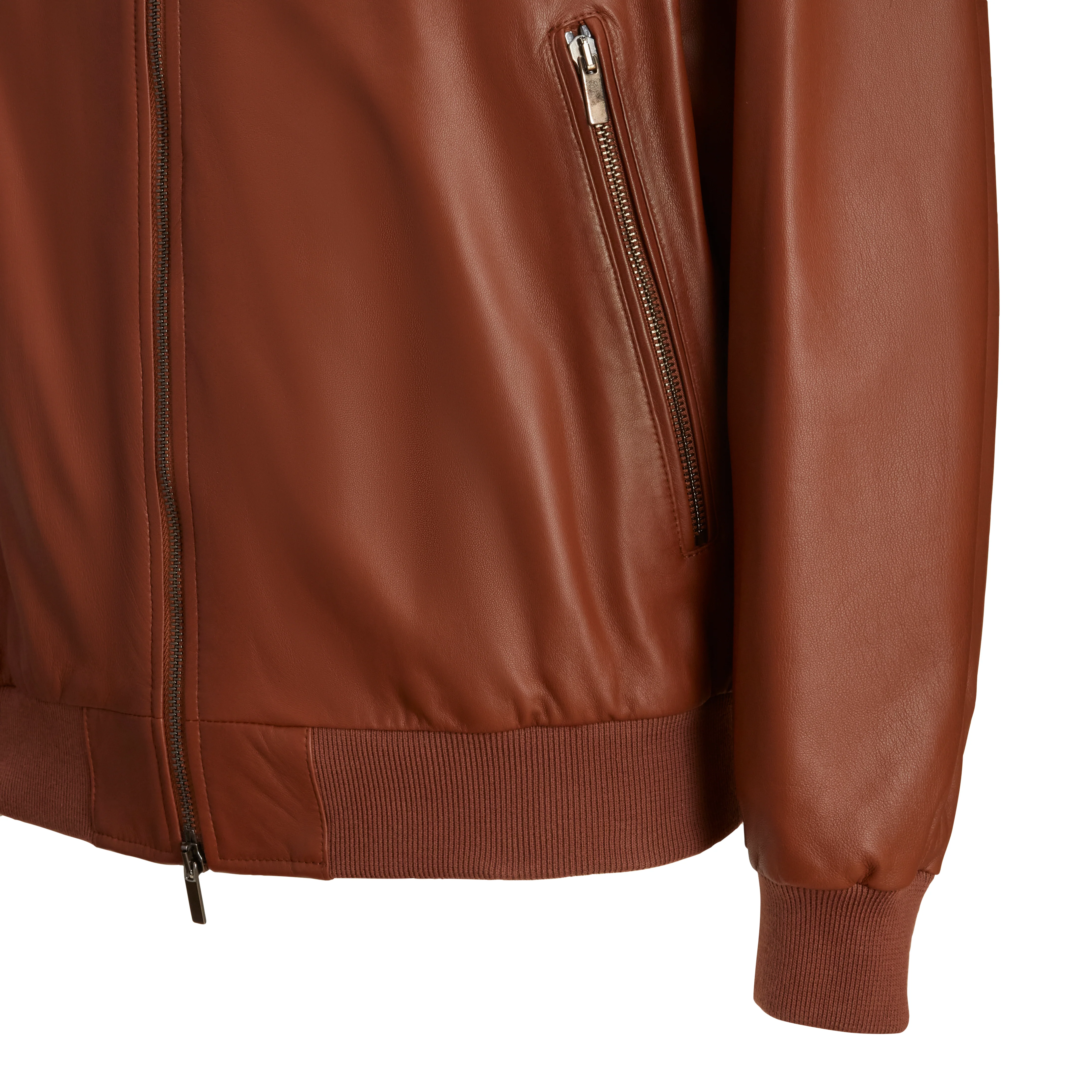 Bomber in pelle da uomo - Image 5
