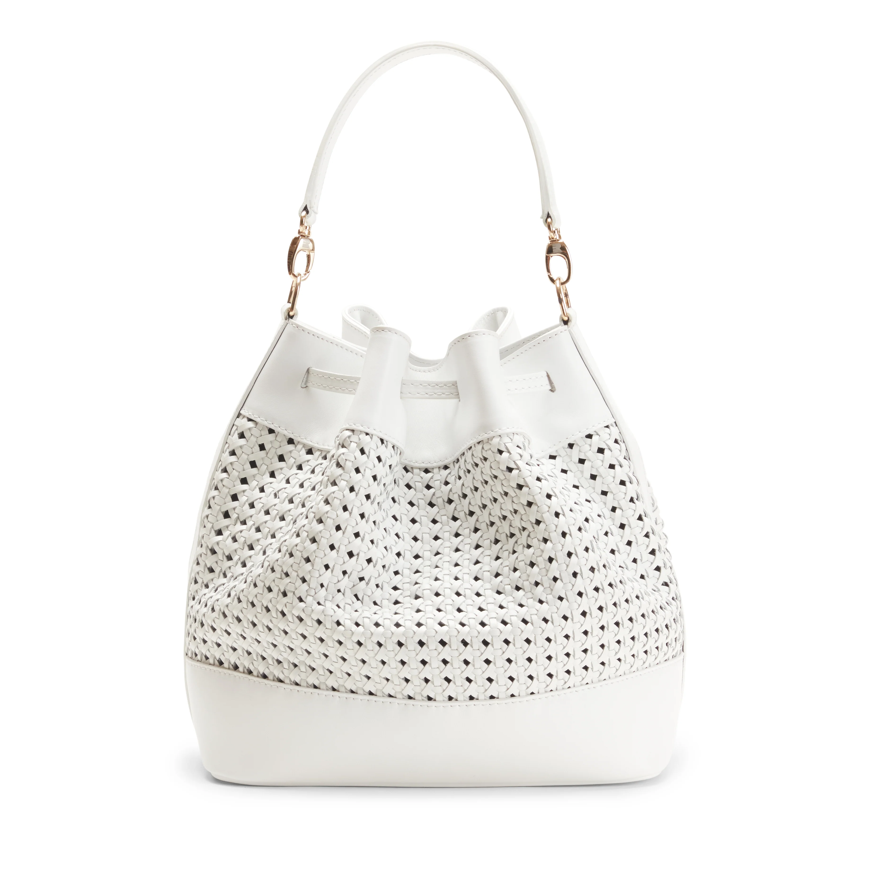 Bucket Bag in pelle intrecciata - Image 2