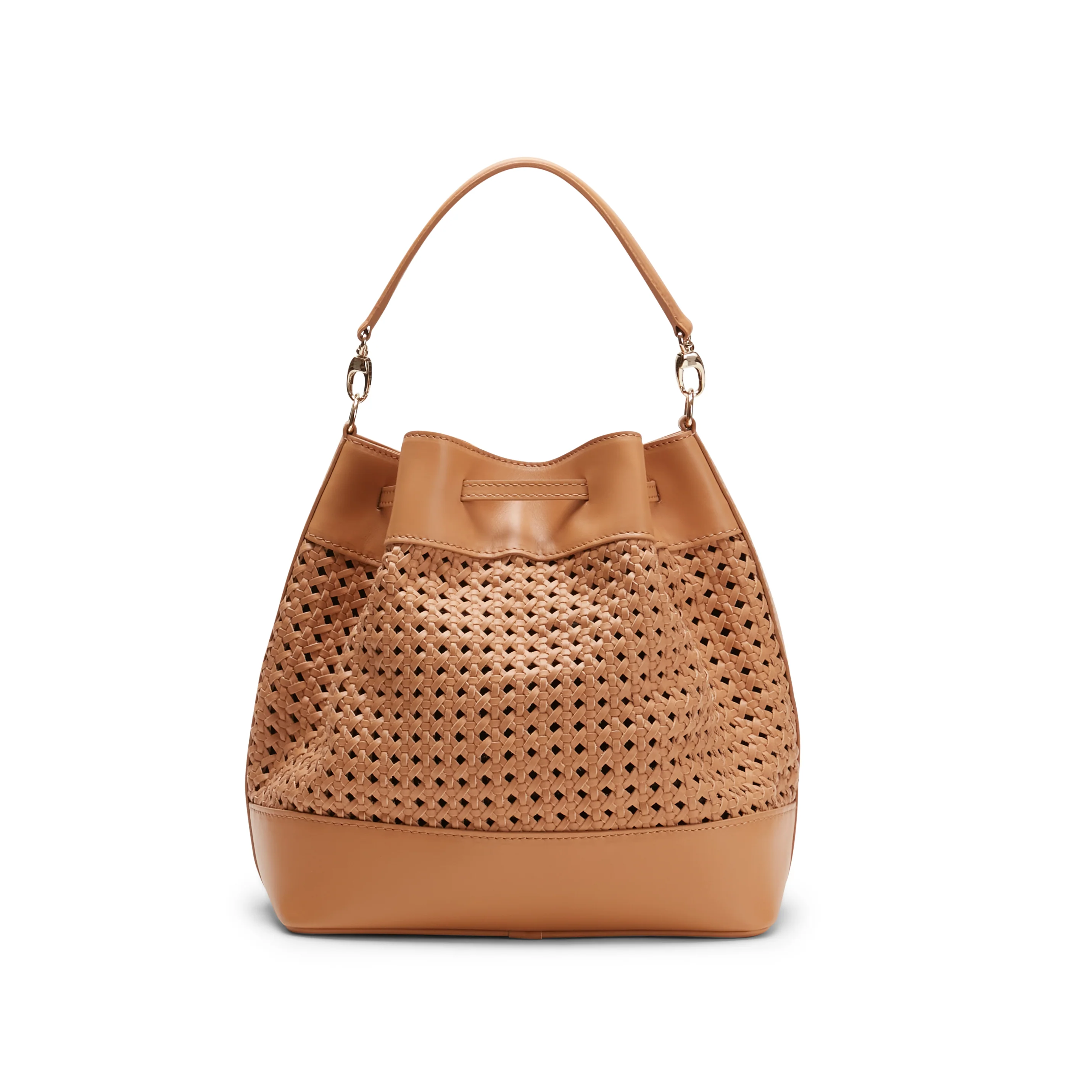 Bucket Bag in pelle intrecciata - Image 3