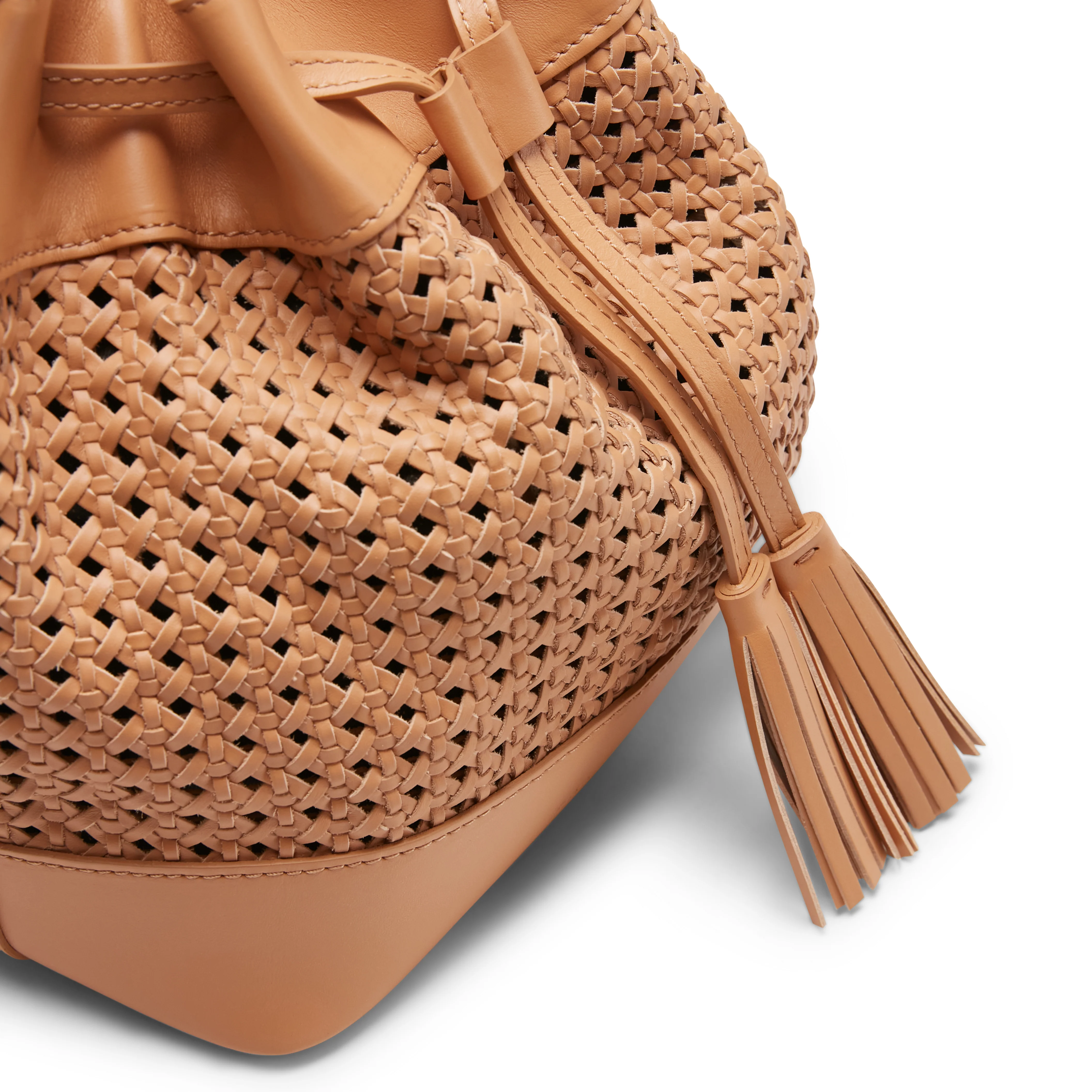 Bucket Bag in pelle intrecciata - Image 4