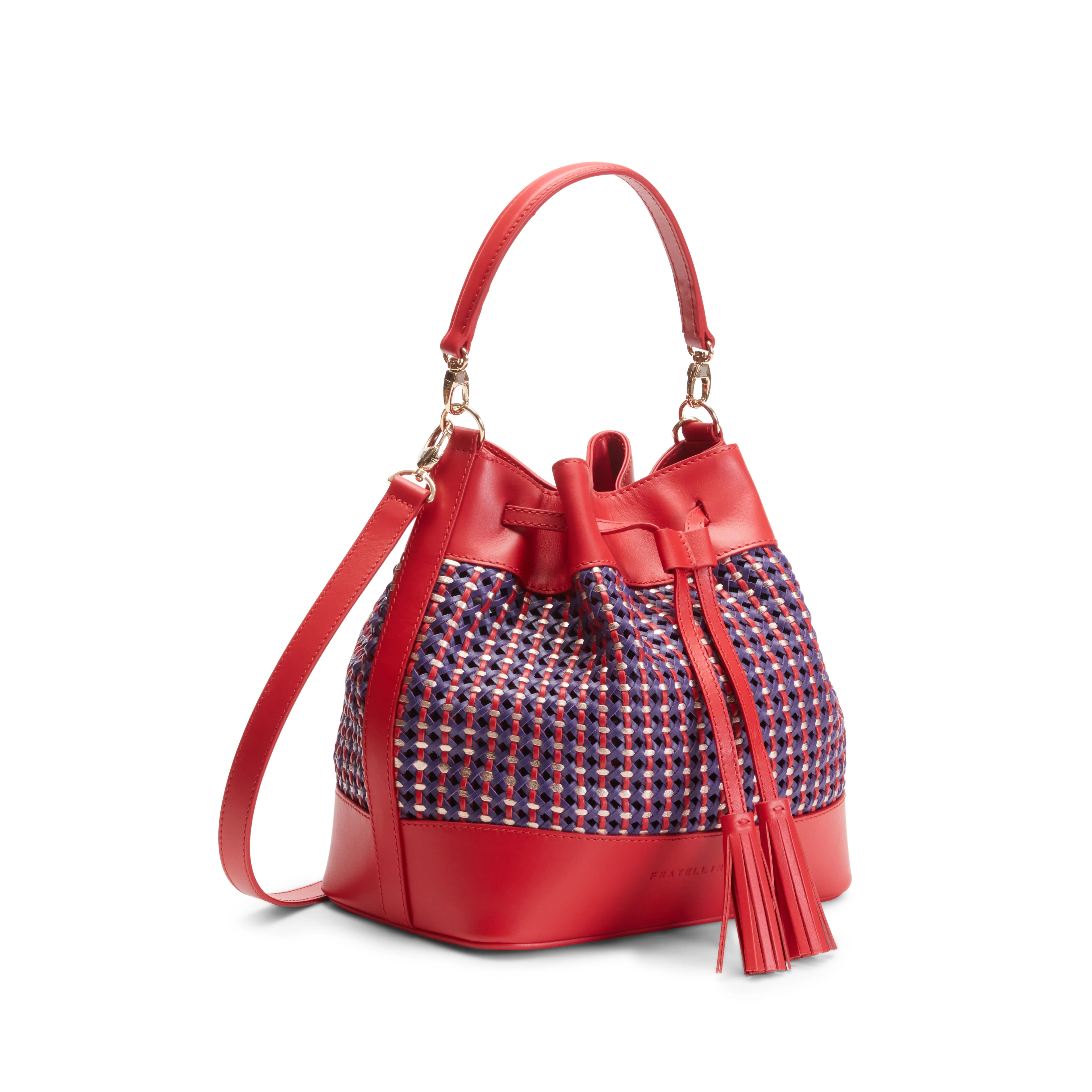 Bucket Bag in pelle intrecciata - Image 2