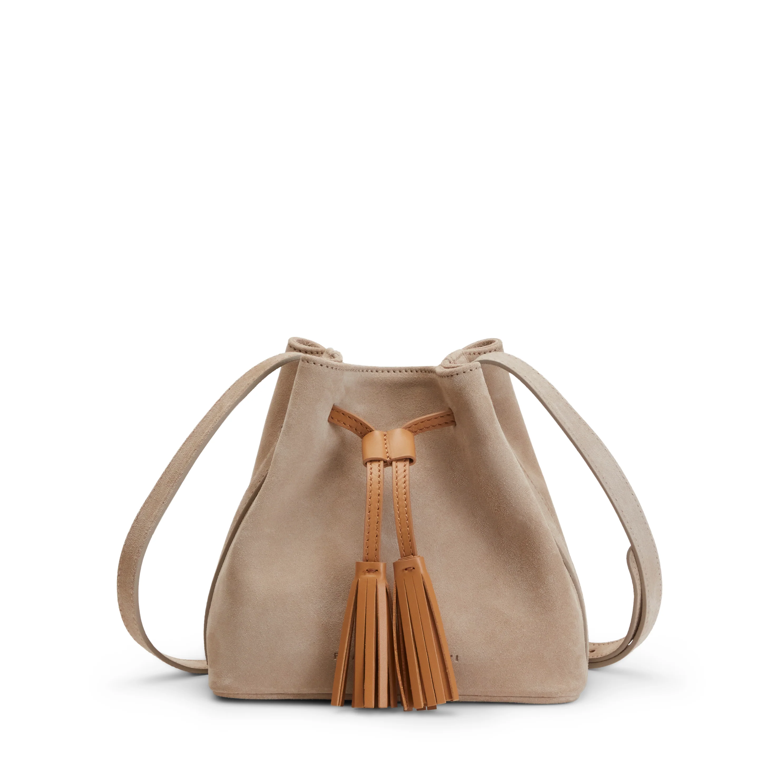 Bucket Bag in suede