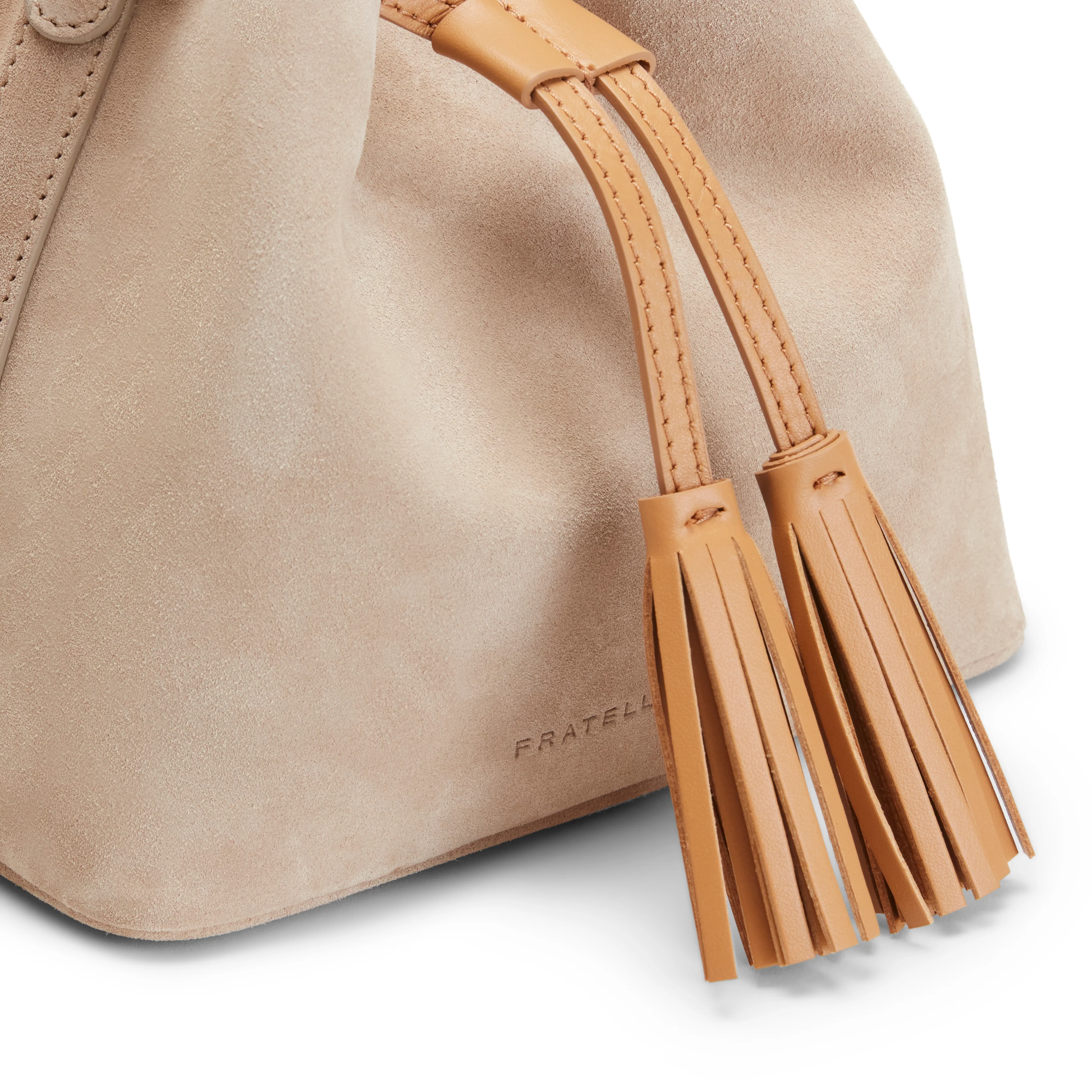 Bucket Bag in suede - Image 3