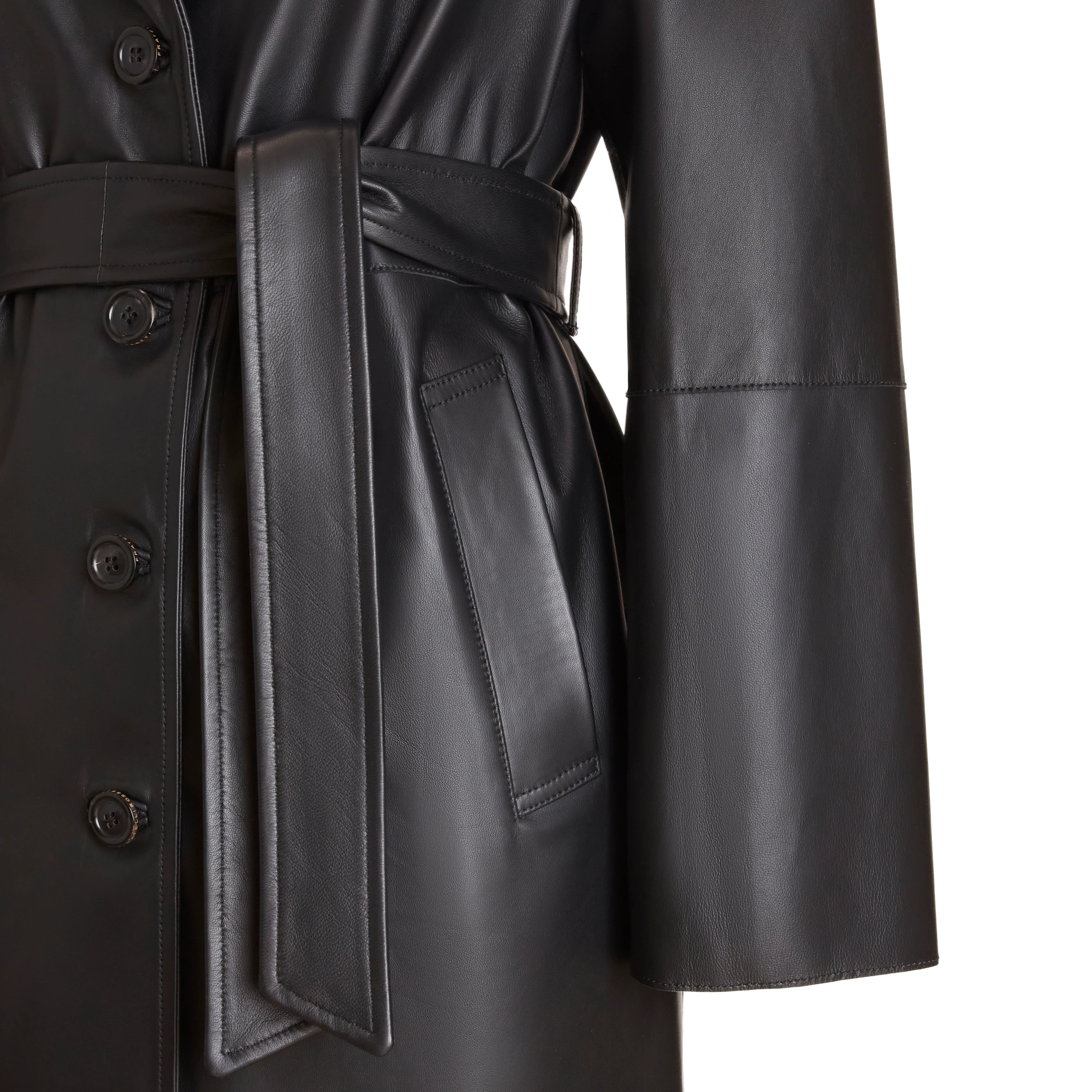 Cappotto in pelle da donna - Image 5