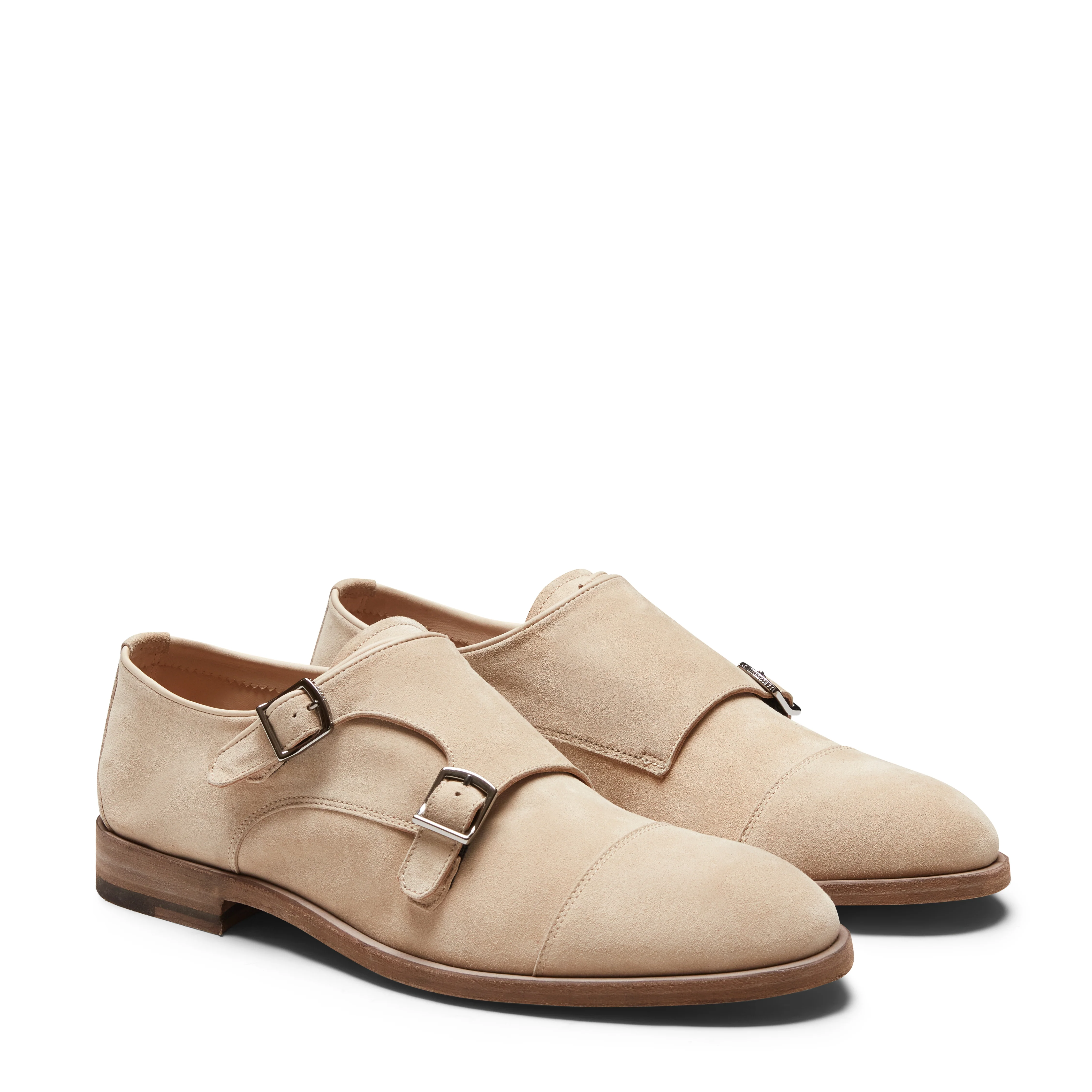 Derby doppia fibbia in suede - Image 2
