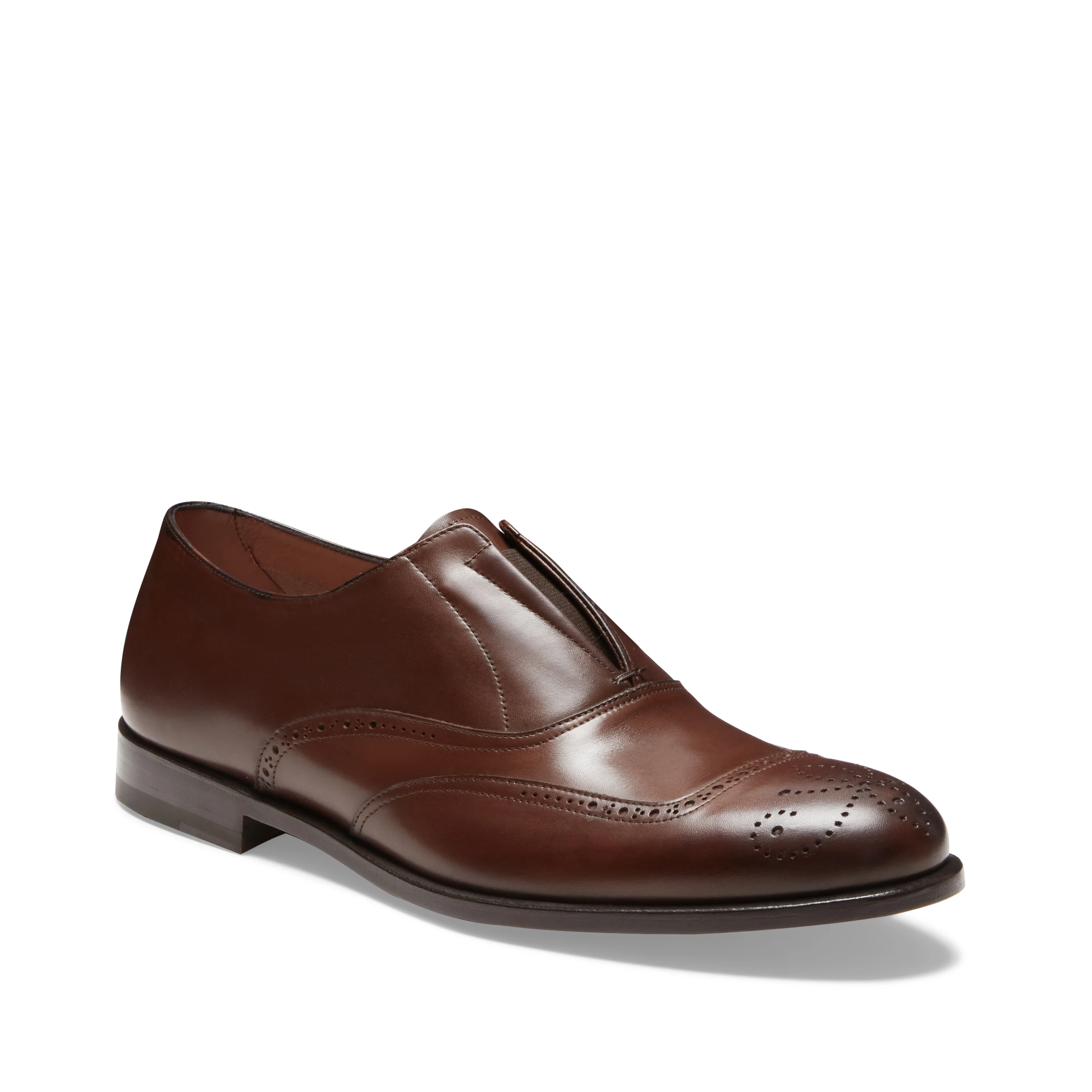Francesina brogue in pelle