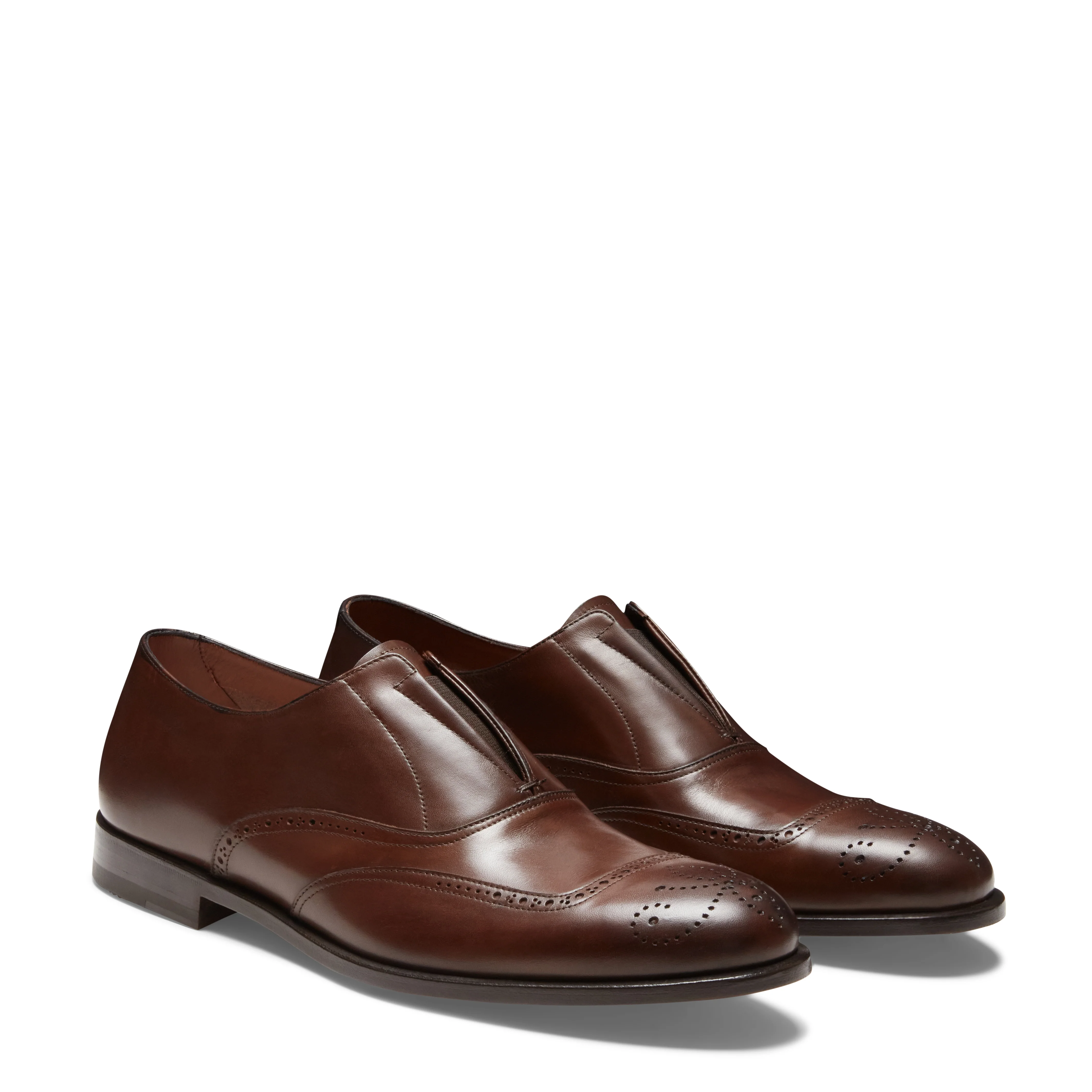 Francesina brogue in pelle - Image 2