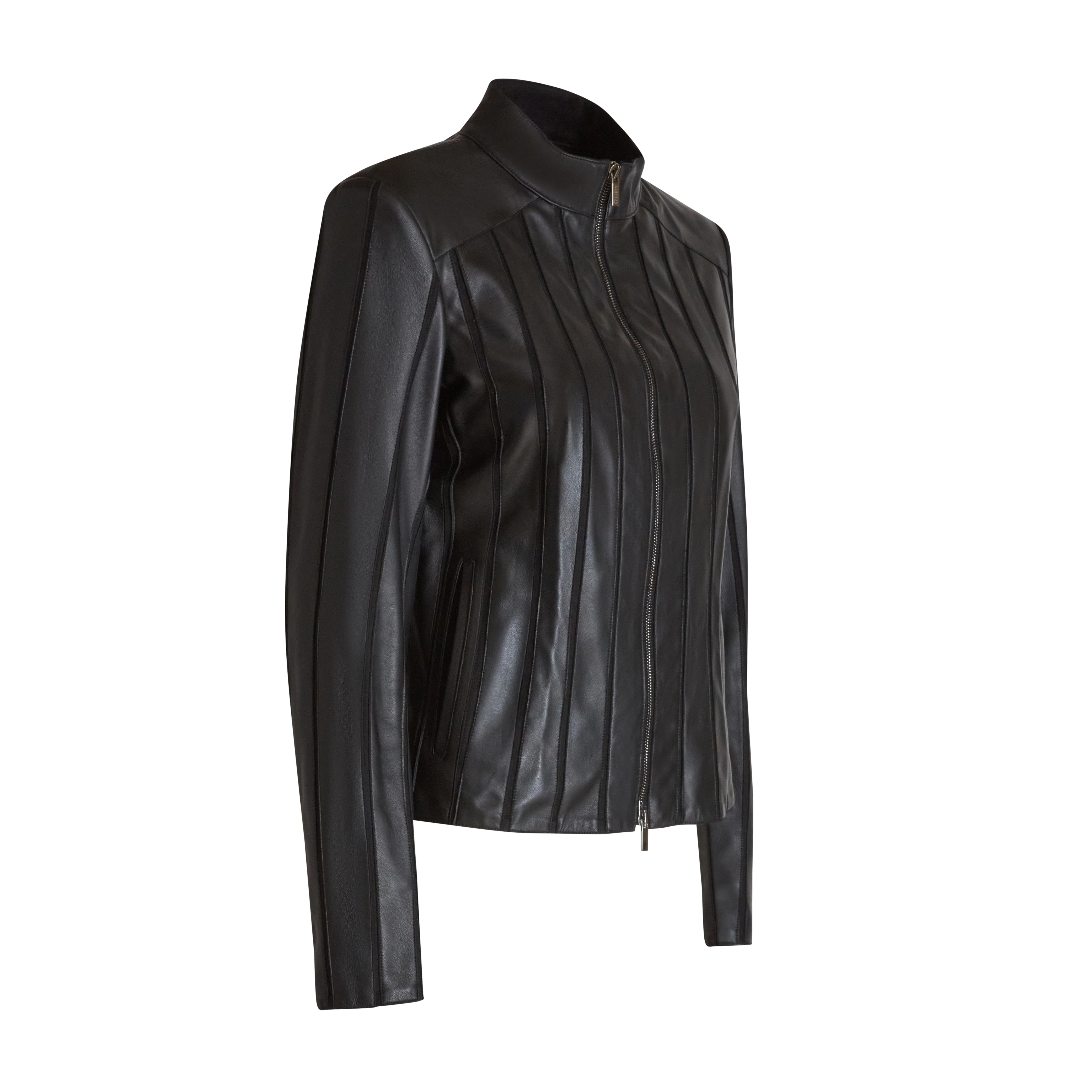 Giacca in nappa e jersey - Image 2