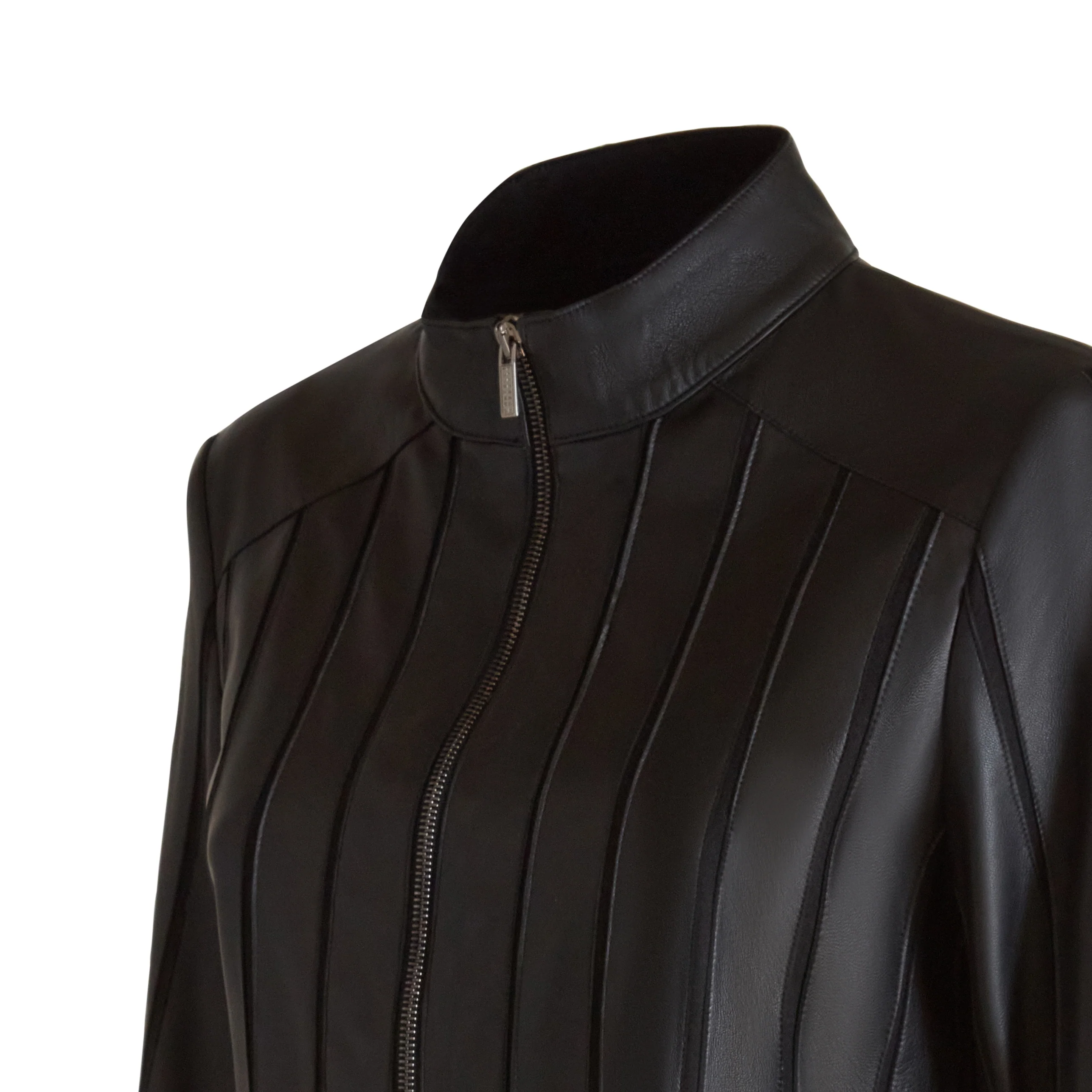 Giacca in nappa e jersey - Image 3