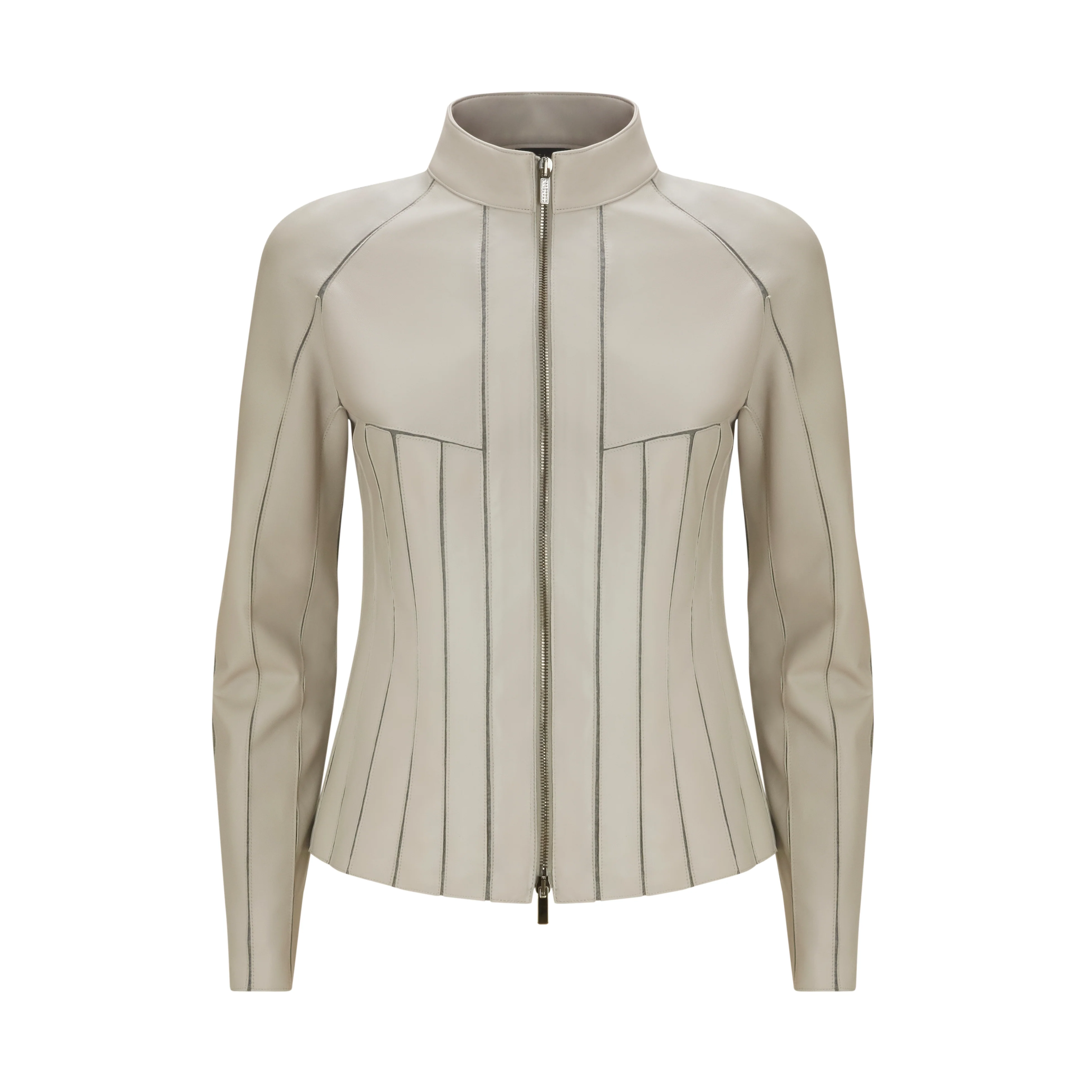 Giubbino in pelle da donna