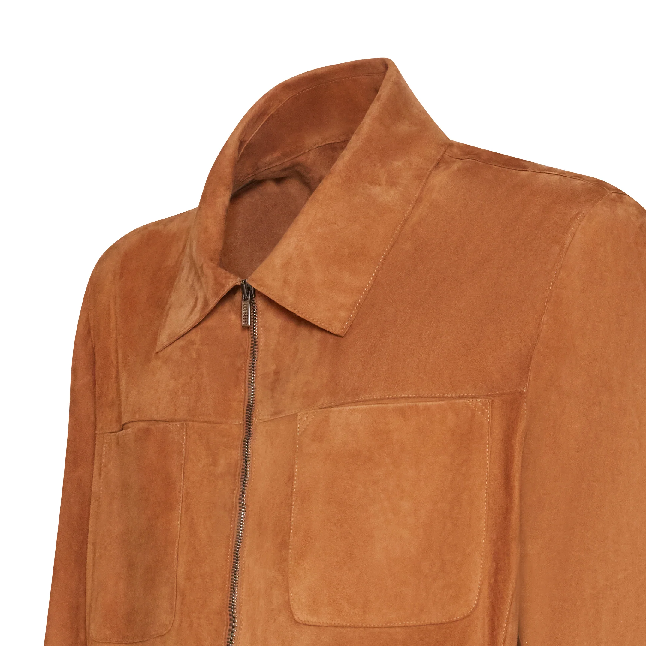 Giubbino in suede da uomo - Image 4