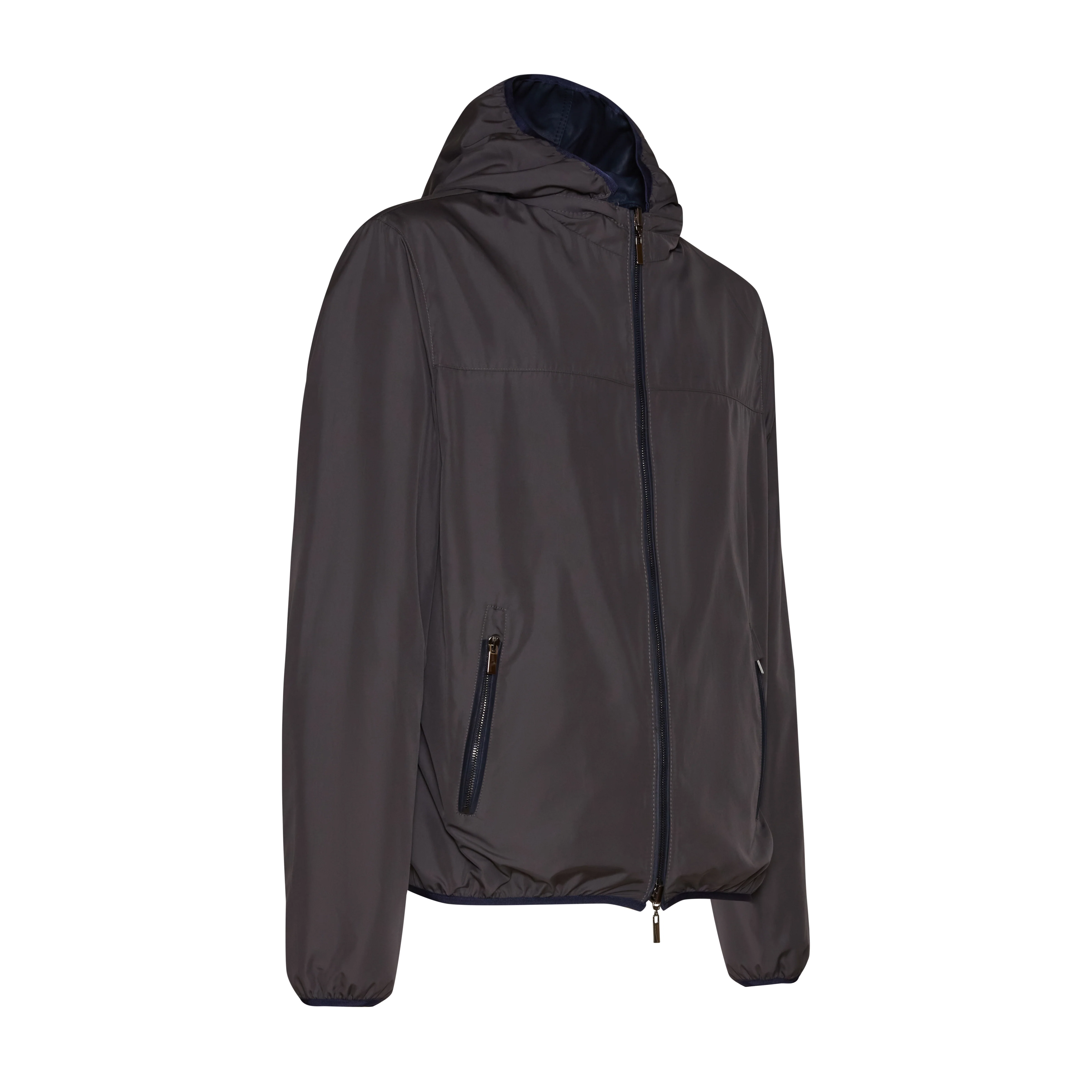 Giubbino reversibile in pelle da uomo - Image 7