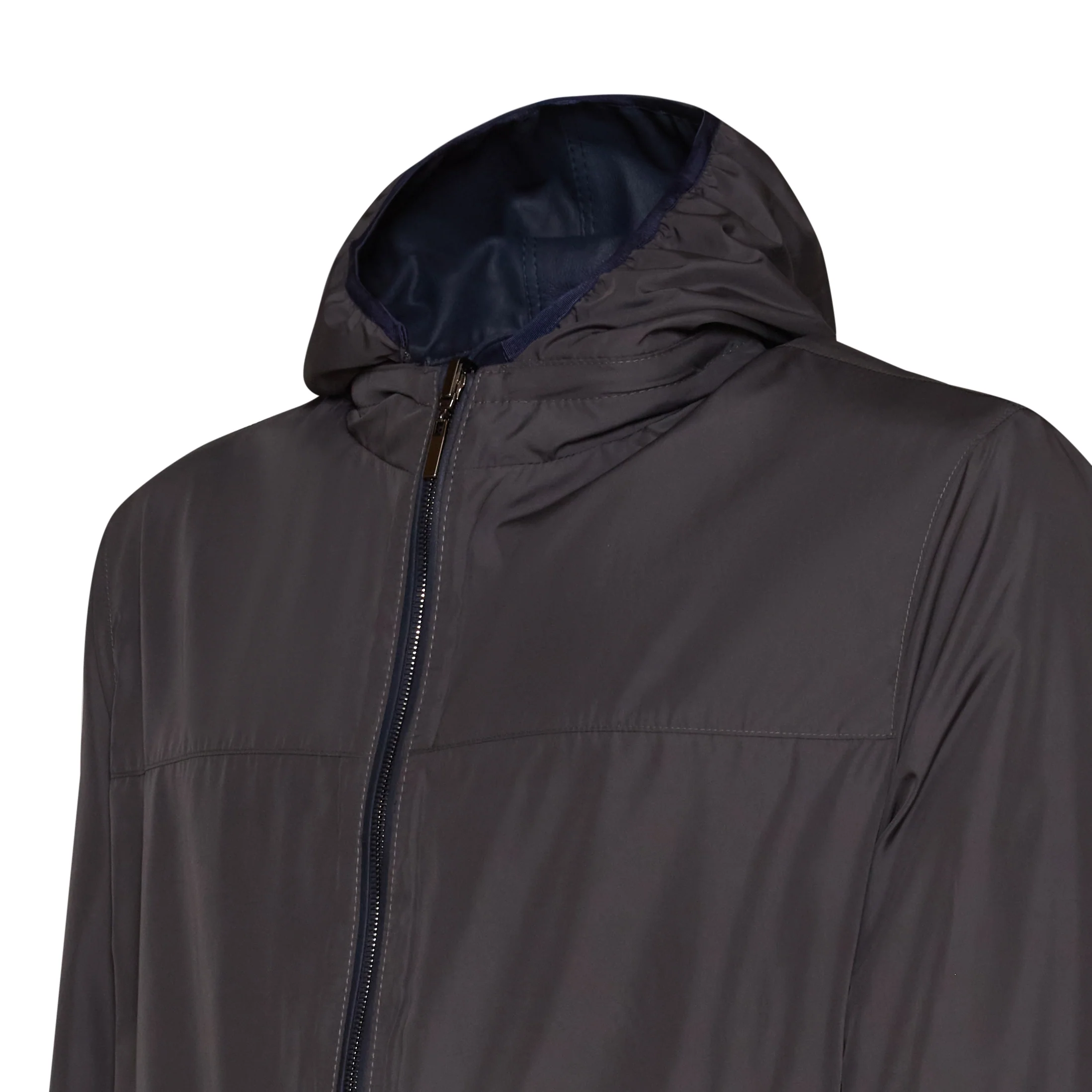 Giubbino reversibile in pelle da uomo - Image 9