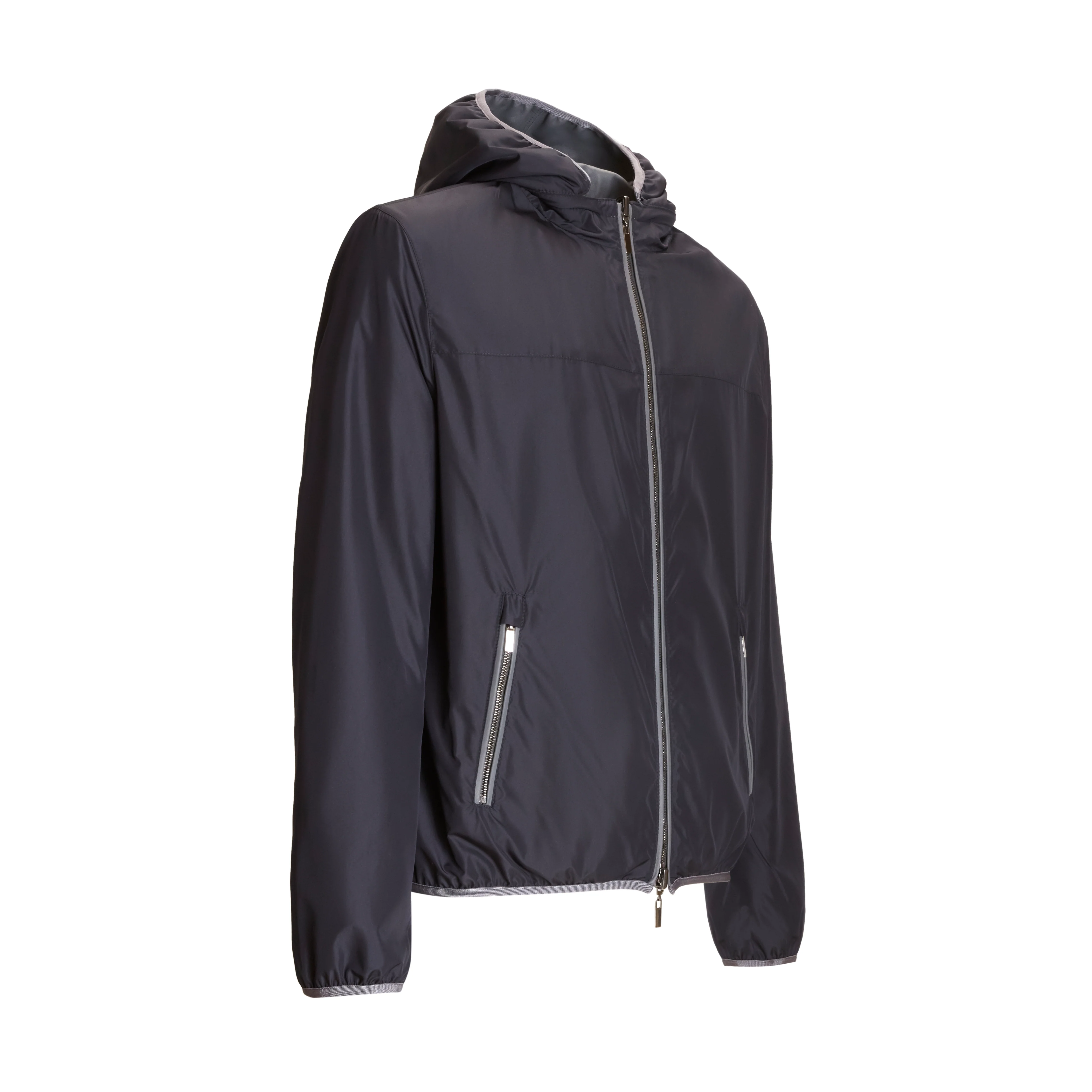Giubbino reversibile in pelle da uomo - Image 7
