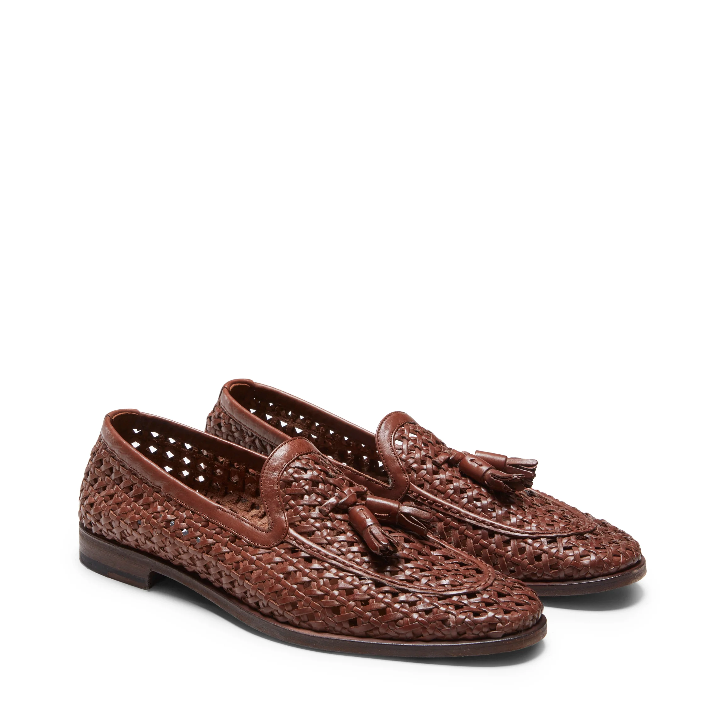 Mocassino Brera in pelle intrecciata - Image 2