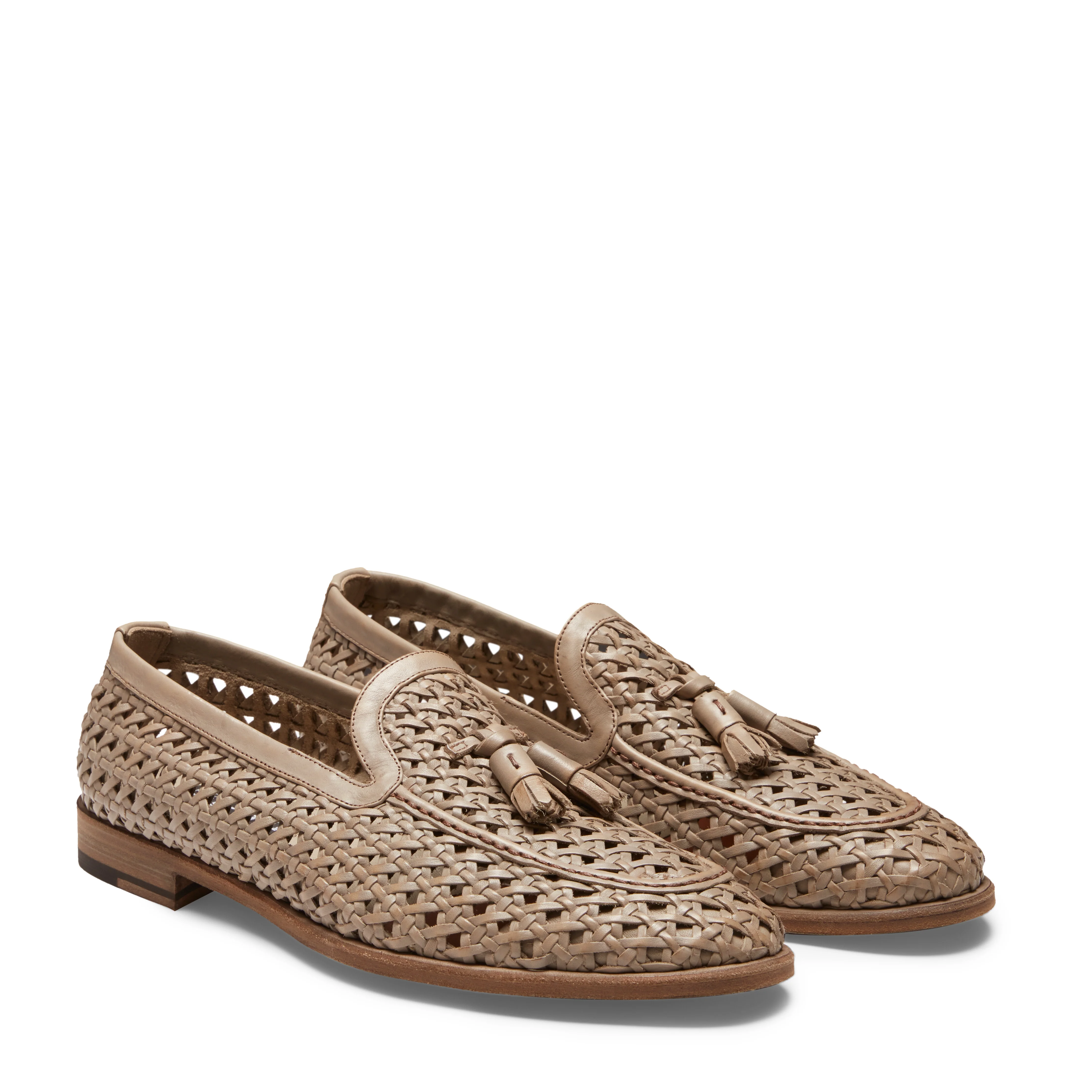 Mocassino Brera in pelle intrecciata - Image 2