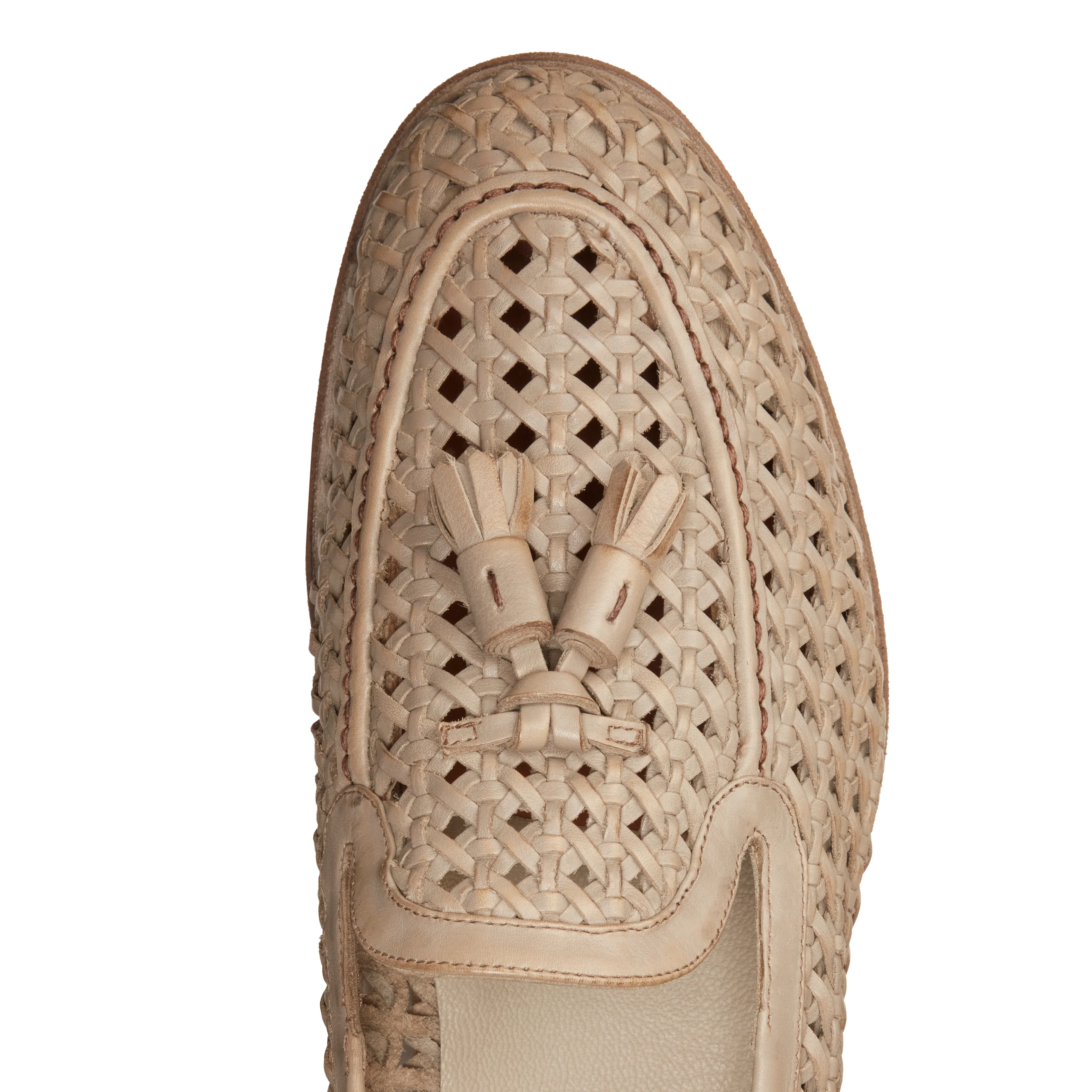 Mocassino Brera in pelle intrecciata - Image 4