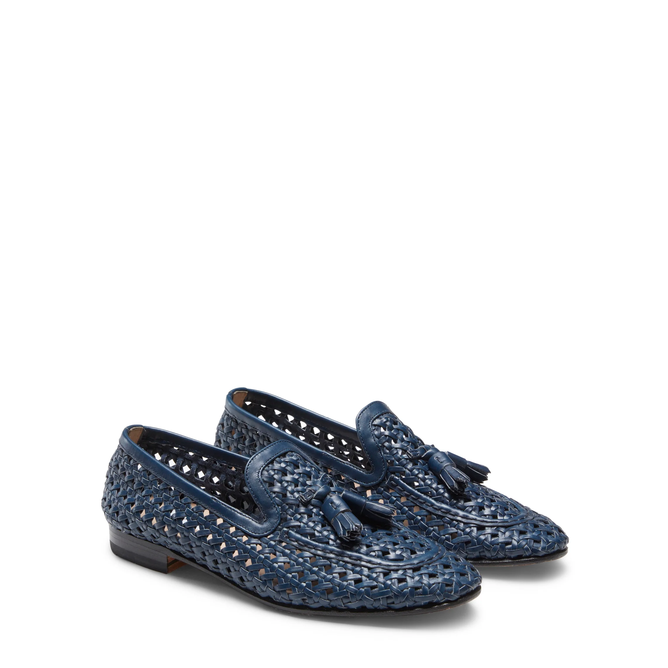Mocassino Brera in pelle intrecciata da donna - Image 2