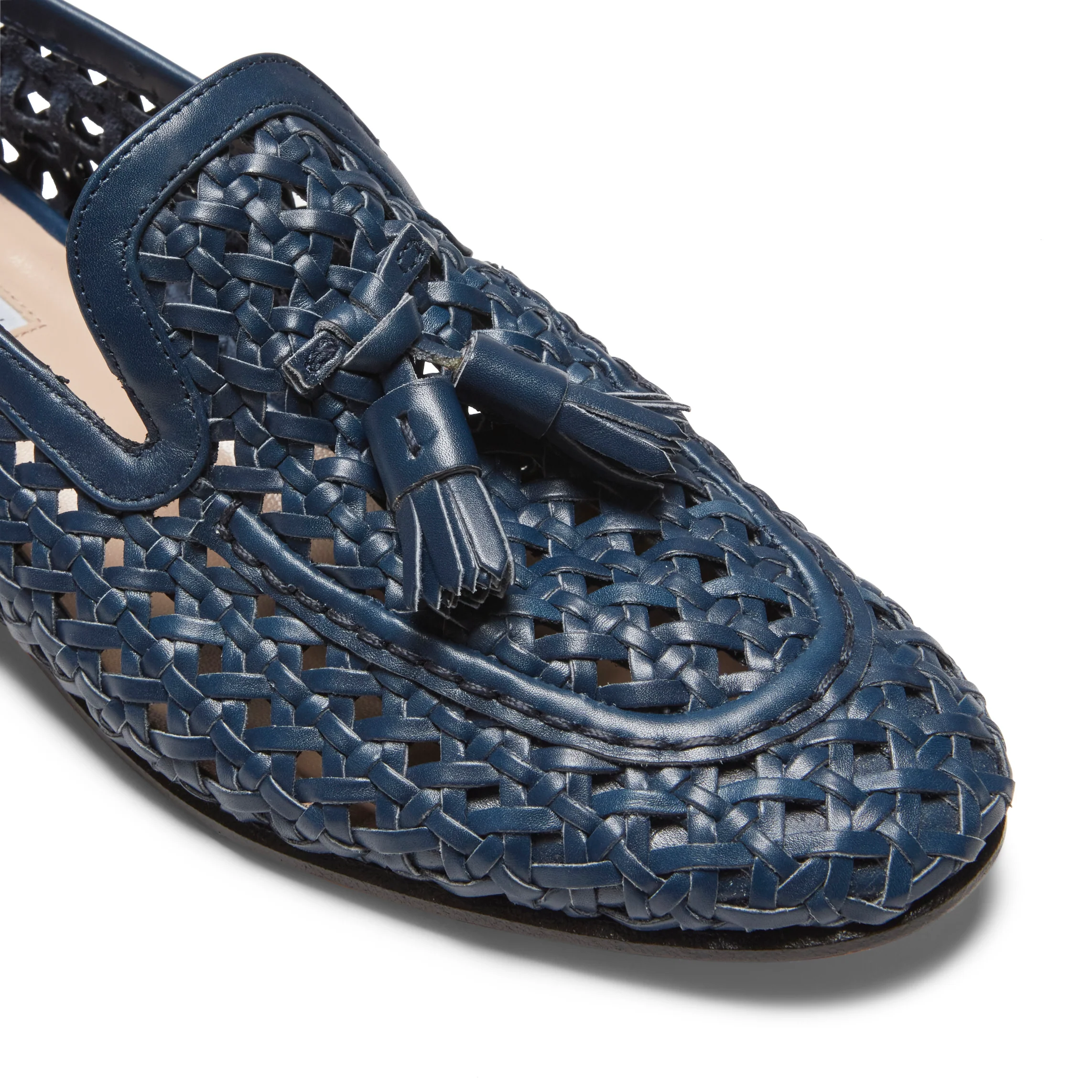 Mocassino Brera in pelle intrecciata da donna - Image 4