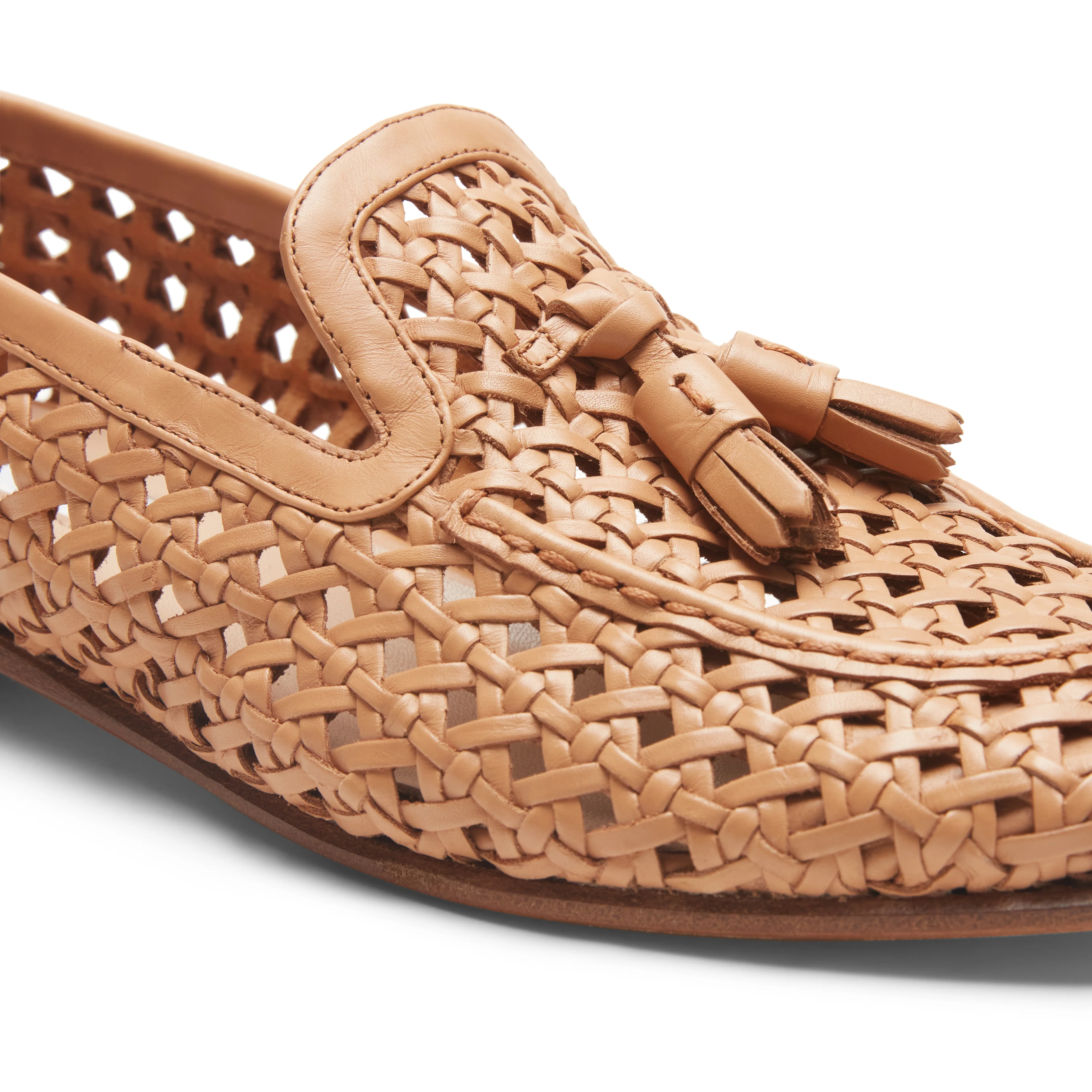 Mocassino Brera in pelle intrecciata da donna - Image 4