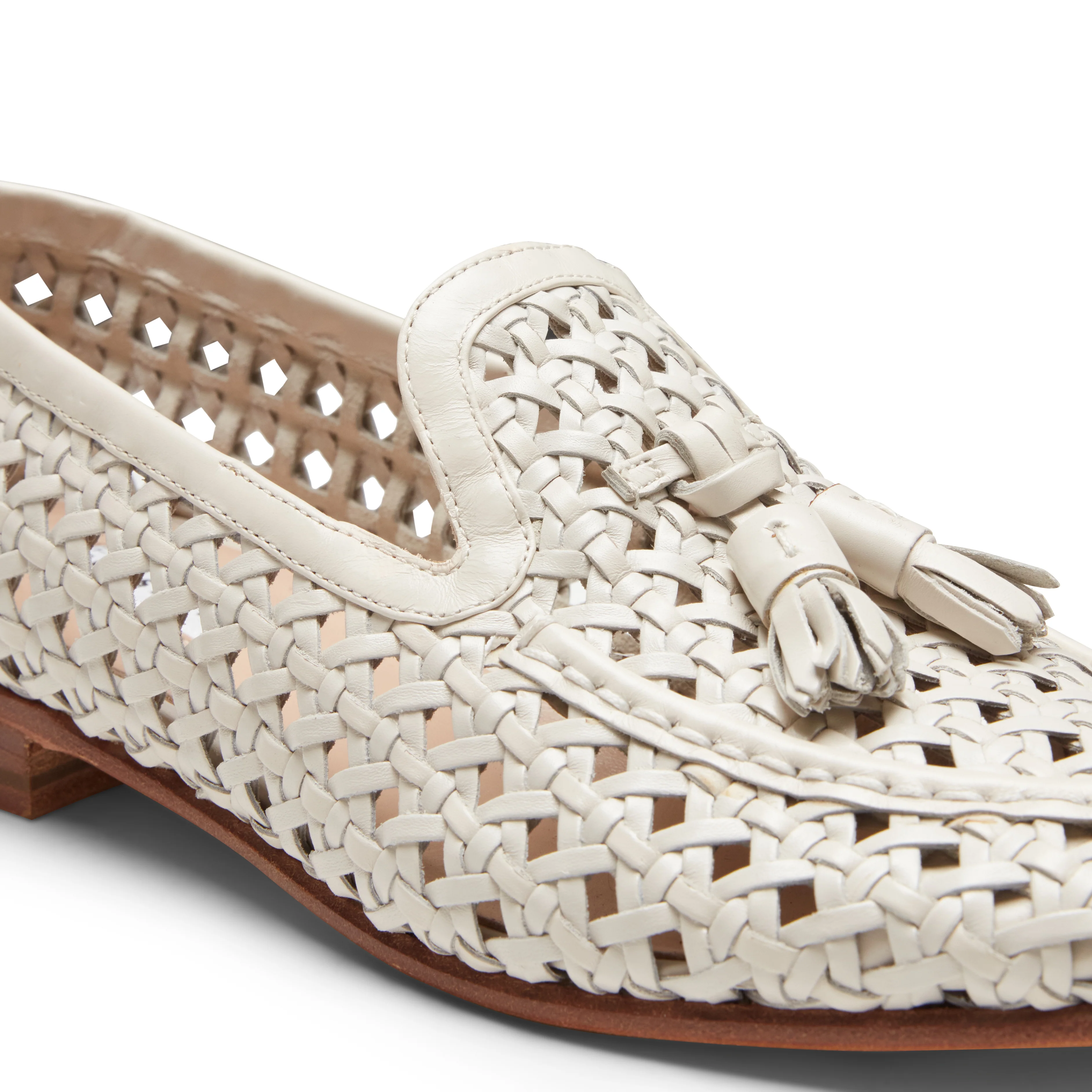 Mocassino Brera in pelle intrecciata da donna - Image 4