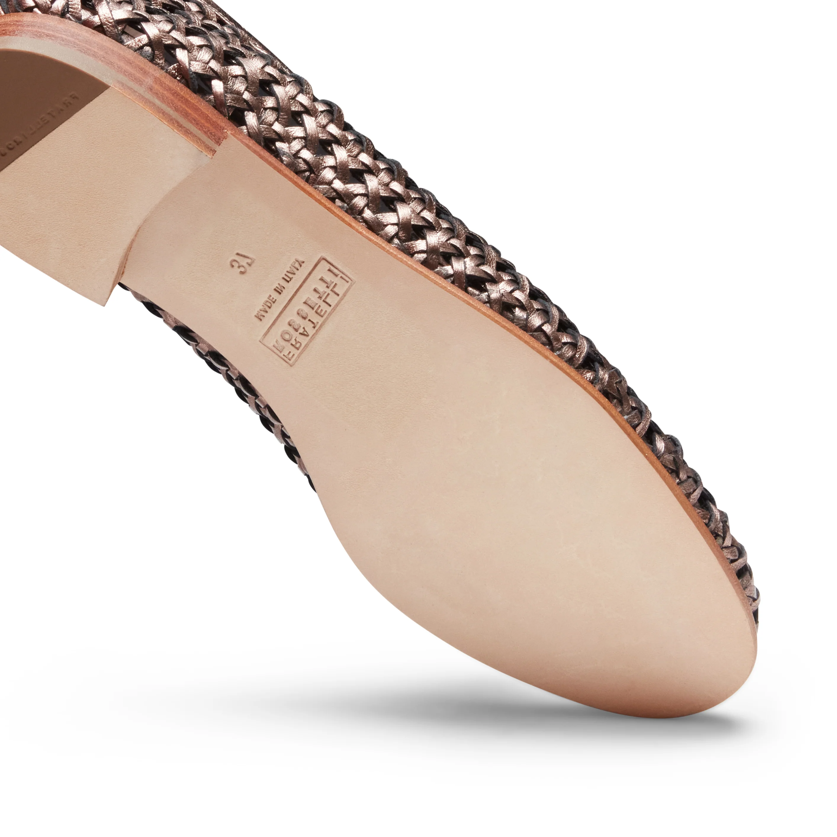 Mocassino Brera in pelle intrecciata da donna - Image 6