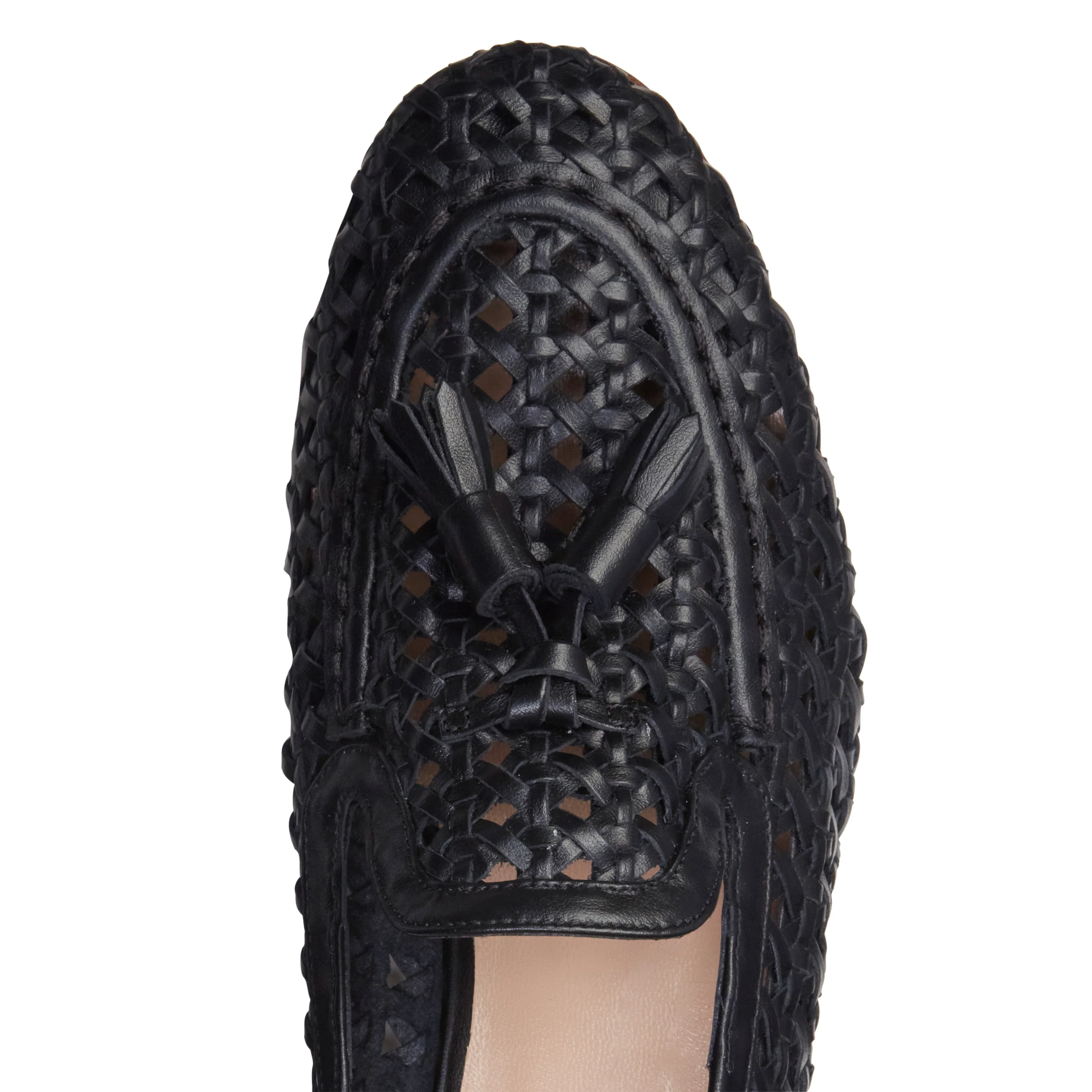 Mocassino Brera in pelle intrecciata da donna - Image 3