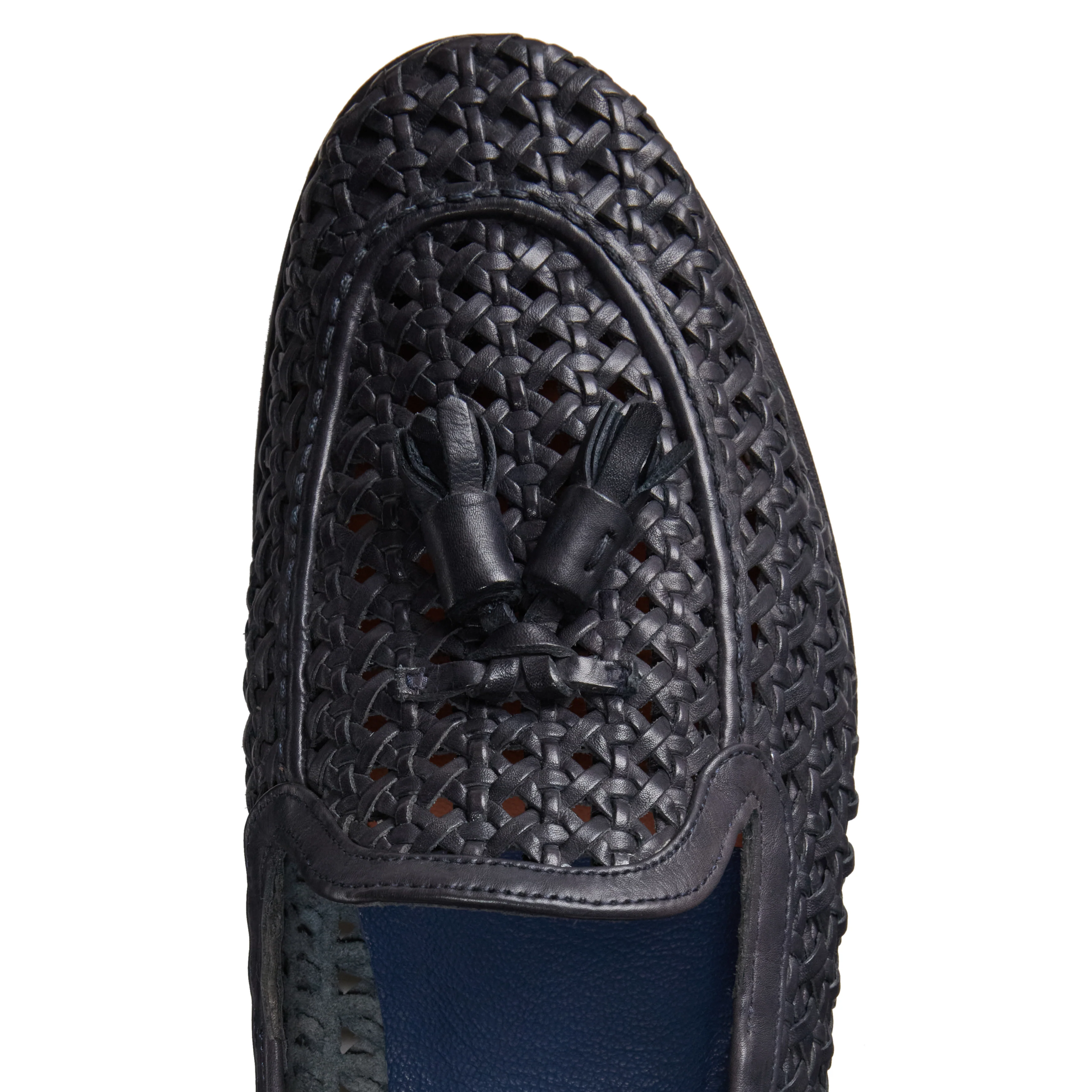 Mocassino Brera in pelle intrecciata da uomo - Image 4