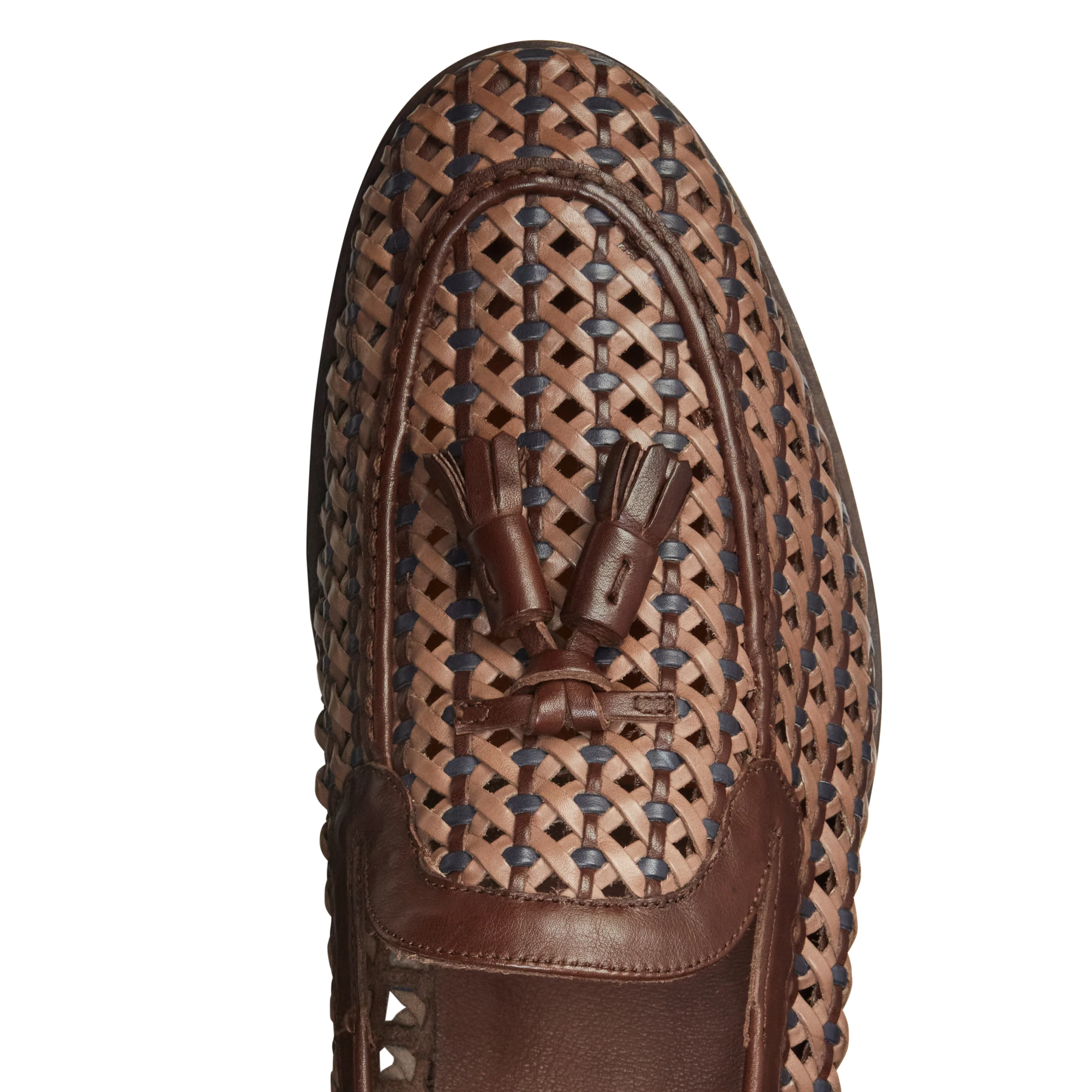 Mocassino Brera in pelle intrecciata - Image 4