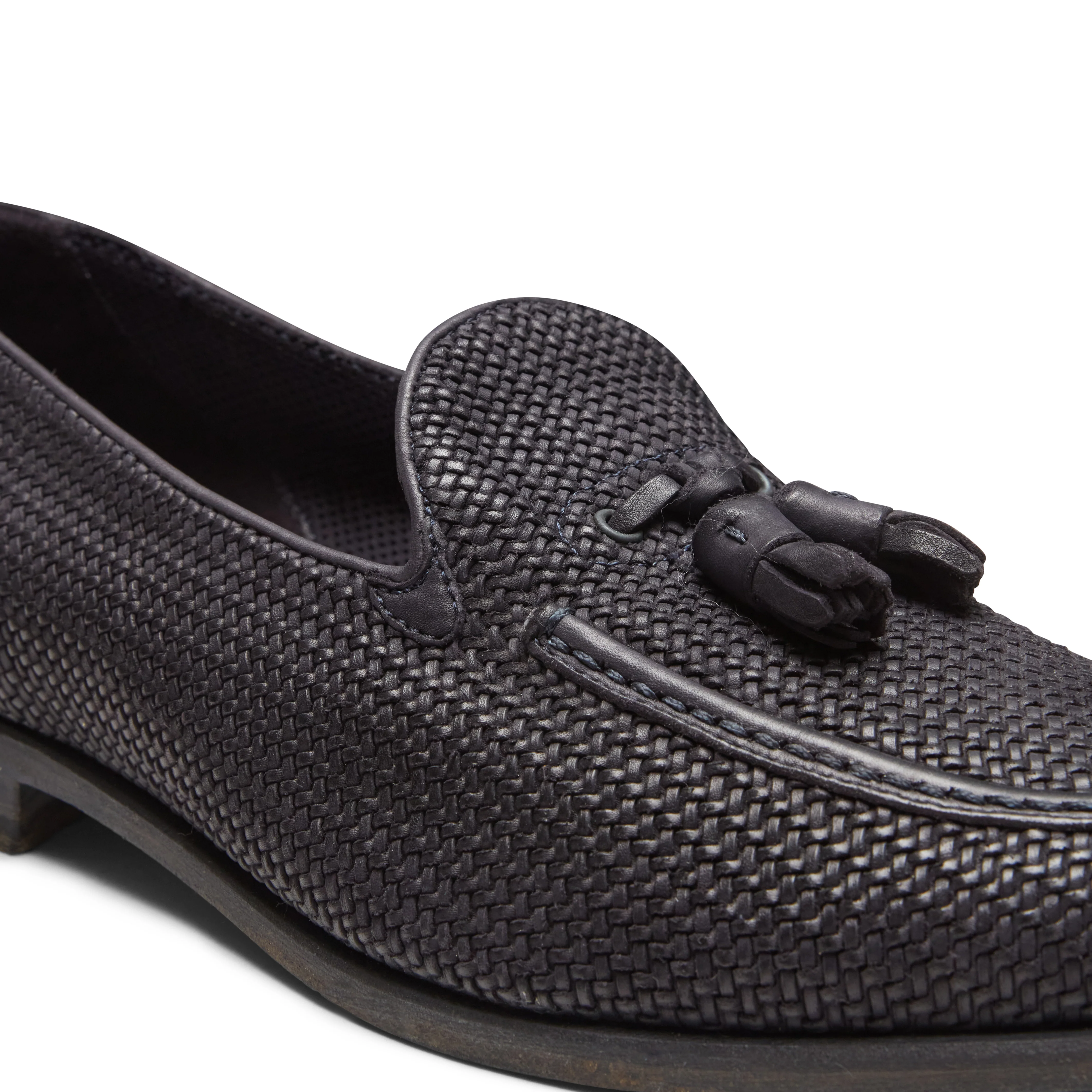 Mocassino Brera in pelle intrecciata da uomo - Image 4