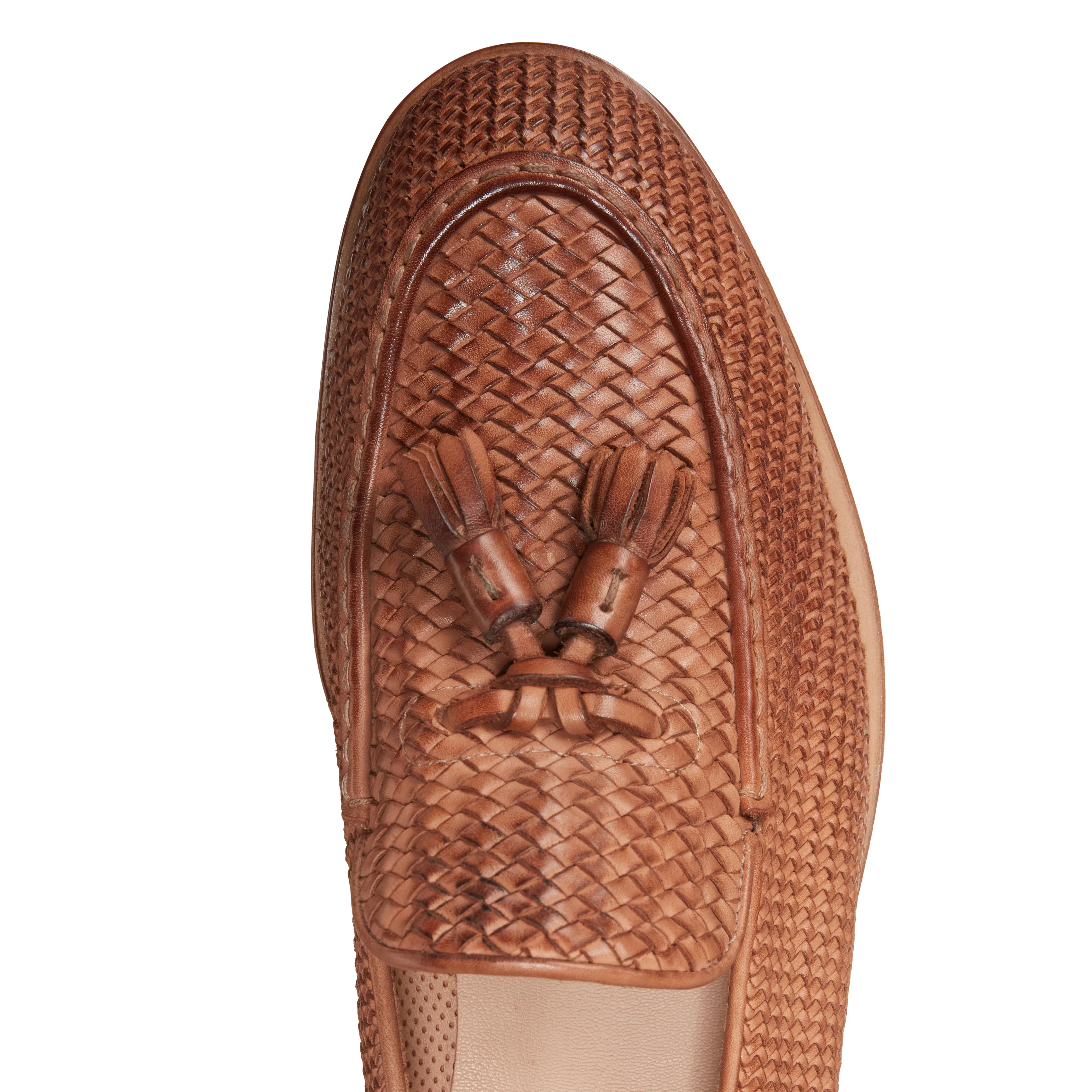 Mocassino Brera in pelle intrecciata da uomo - Image 3