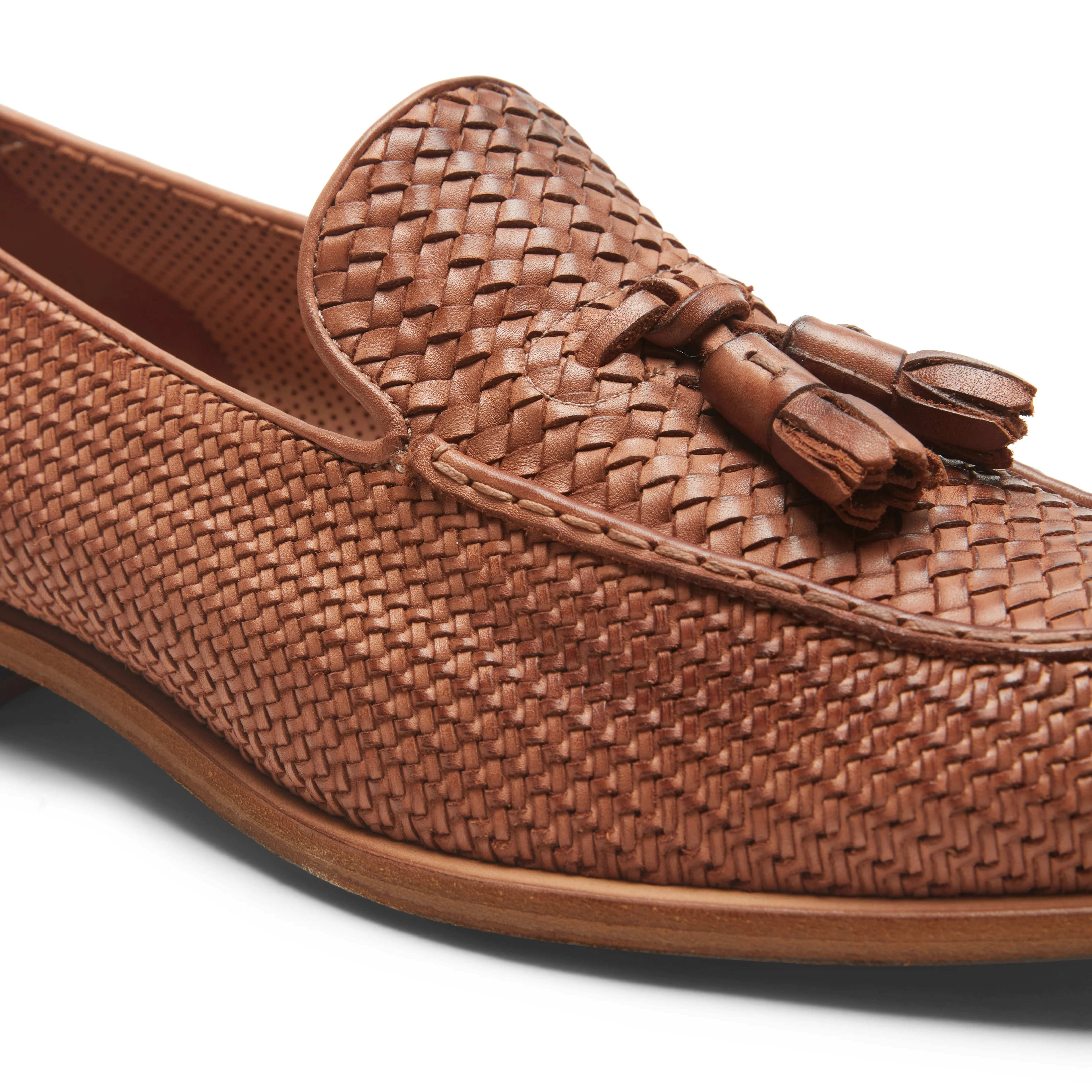 Mocassino Brera in pelle intrecciata da uomo - Image 4