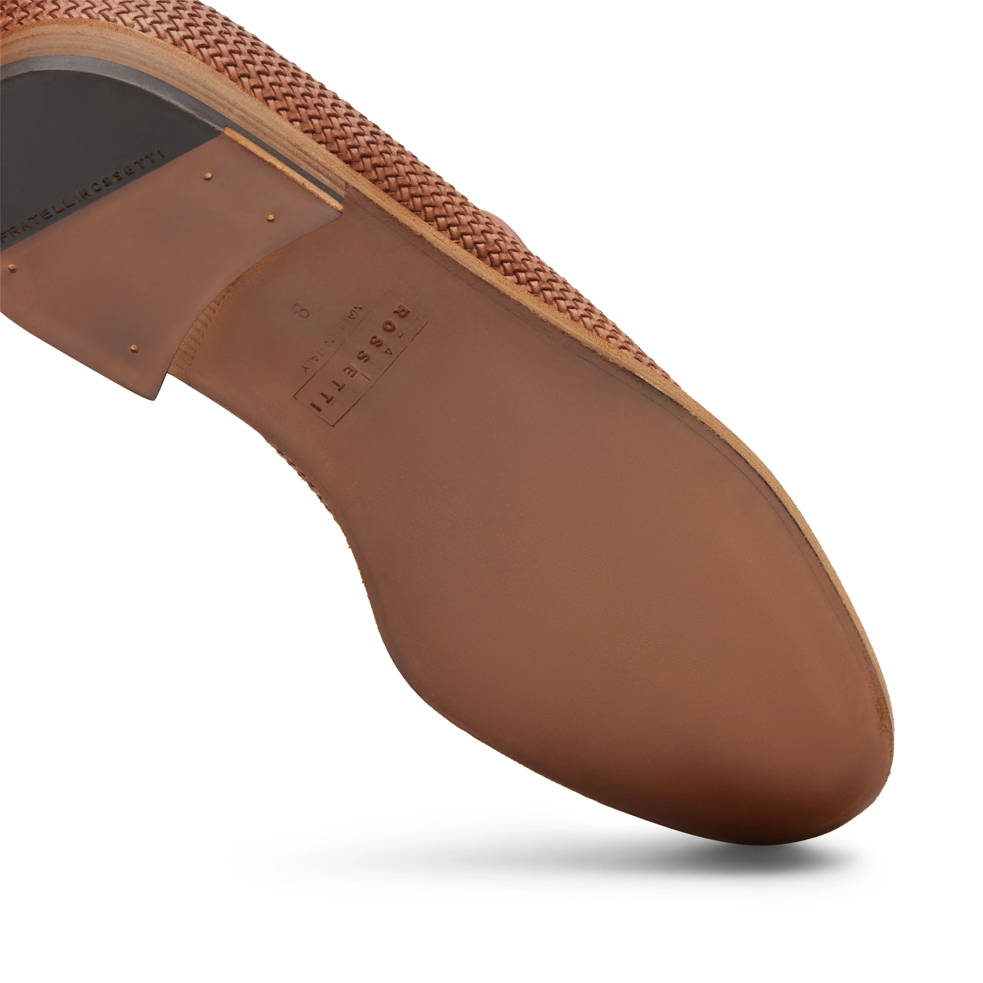 Mocassino Brera in pelle intrecciata da uomo - Image 6