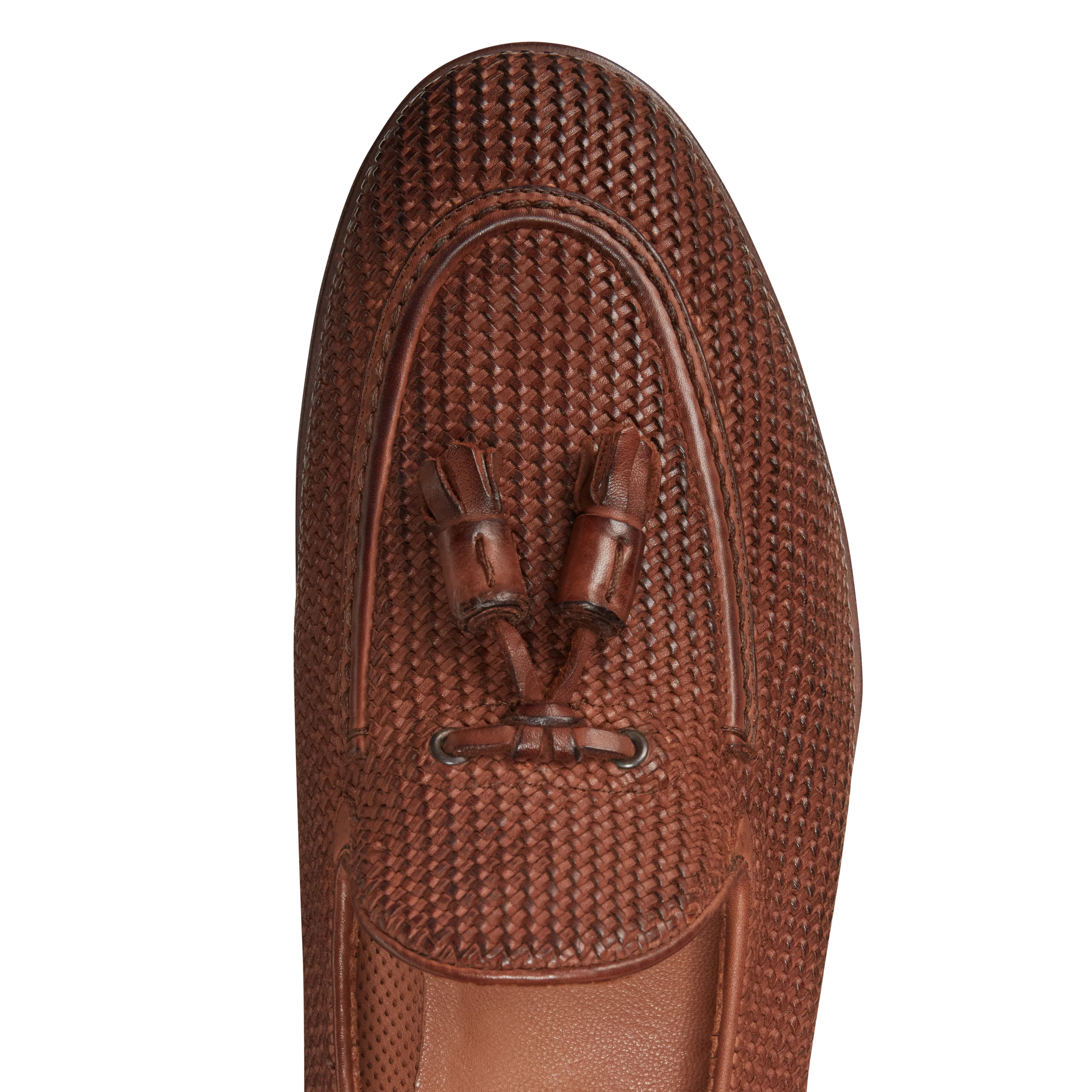 Mocassino Brera in pelle intrecciata da uomo - Image 3