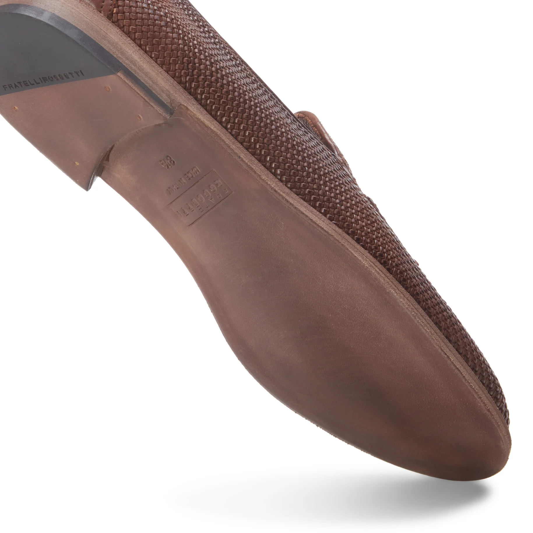 Mocassino Brera in pelle intrecciata da uomo - Image 6