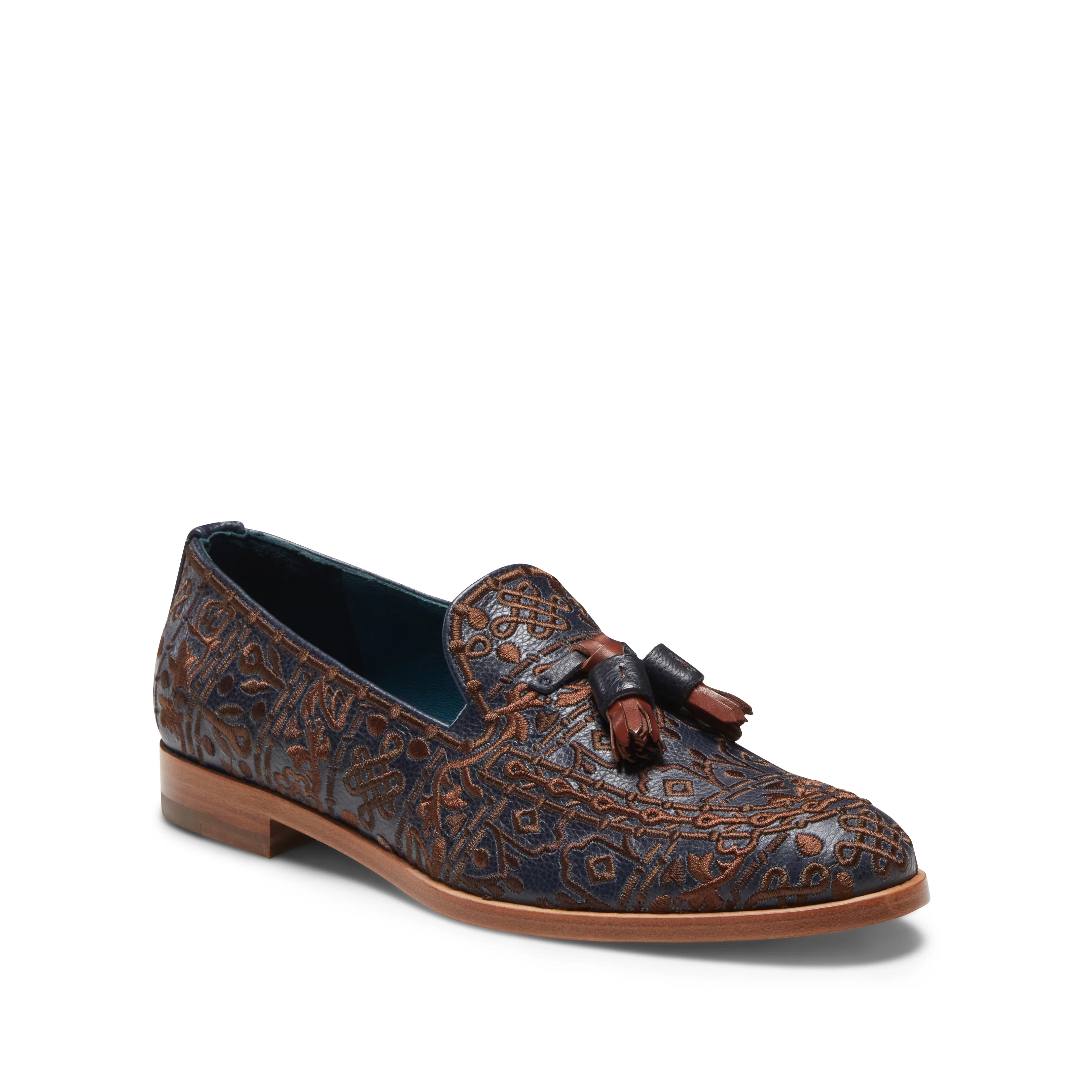 Mocassino Brera ricamato da donna