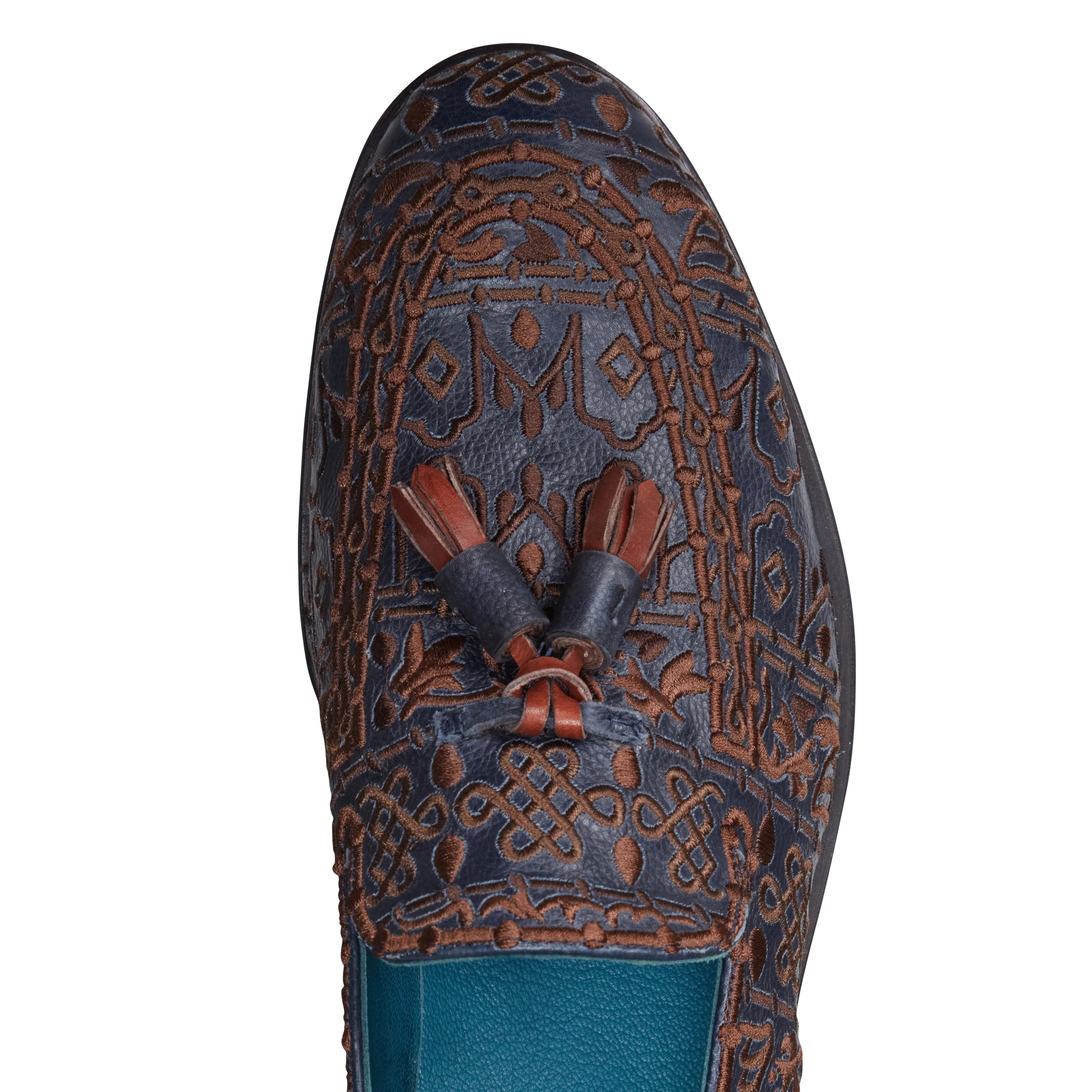 Mocassino Brera ricamato da uomo - Image 4
