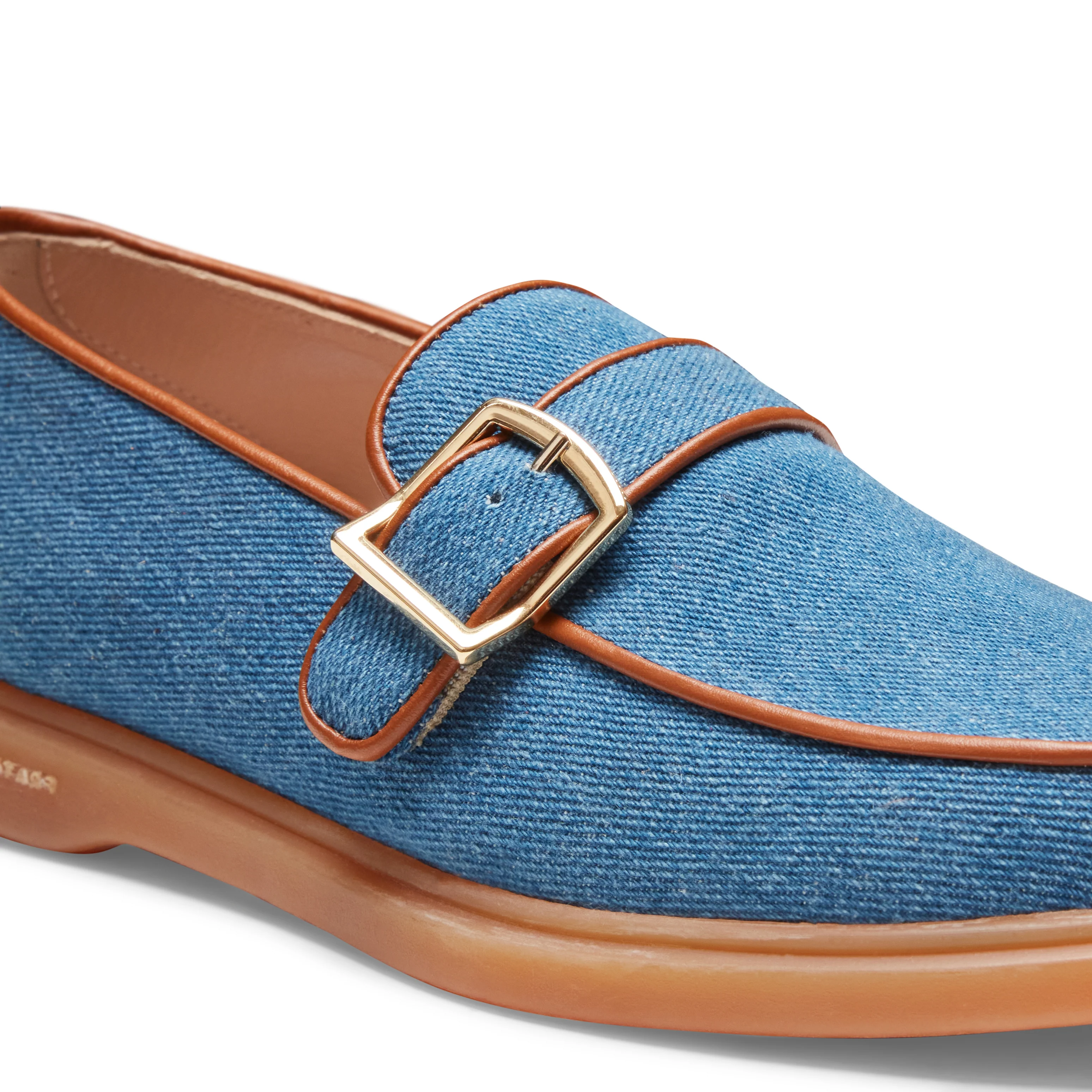 Mocassino in denim da donna - Image 4