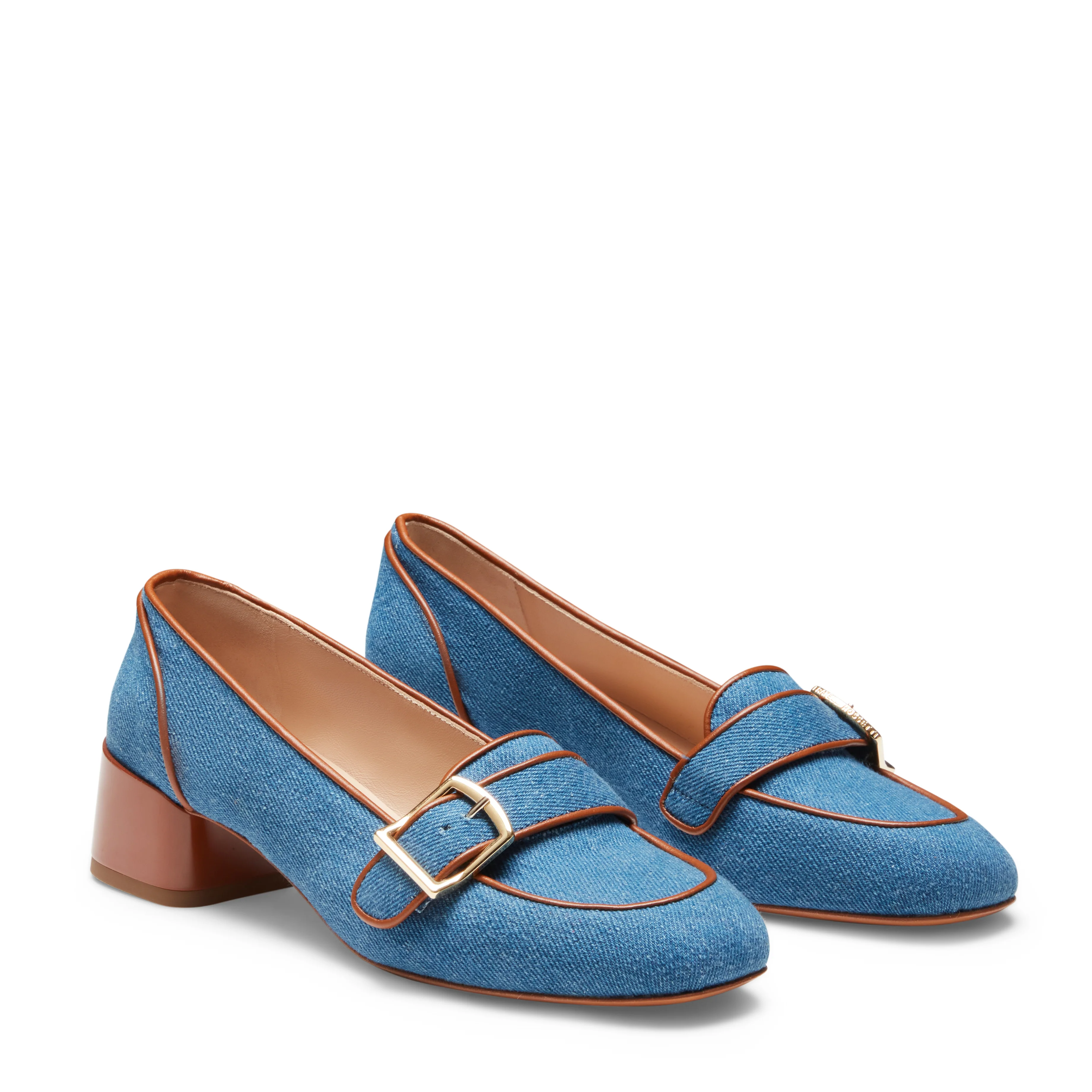 Mocassino in denim da donna - Image 2