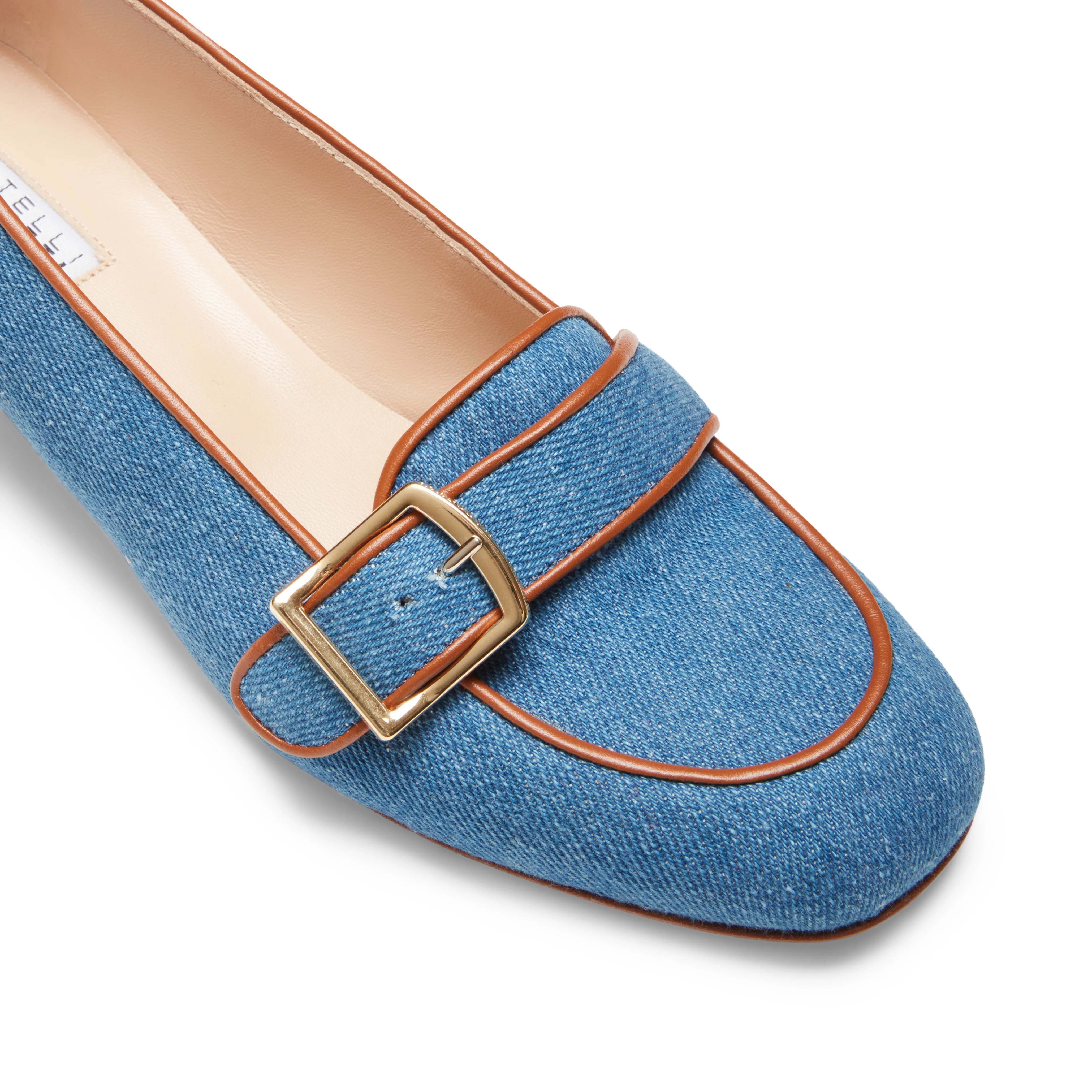 Mocassino in denim da donna - Image 3