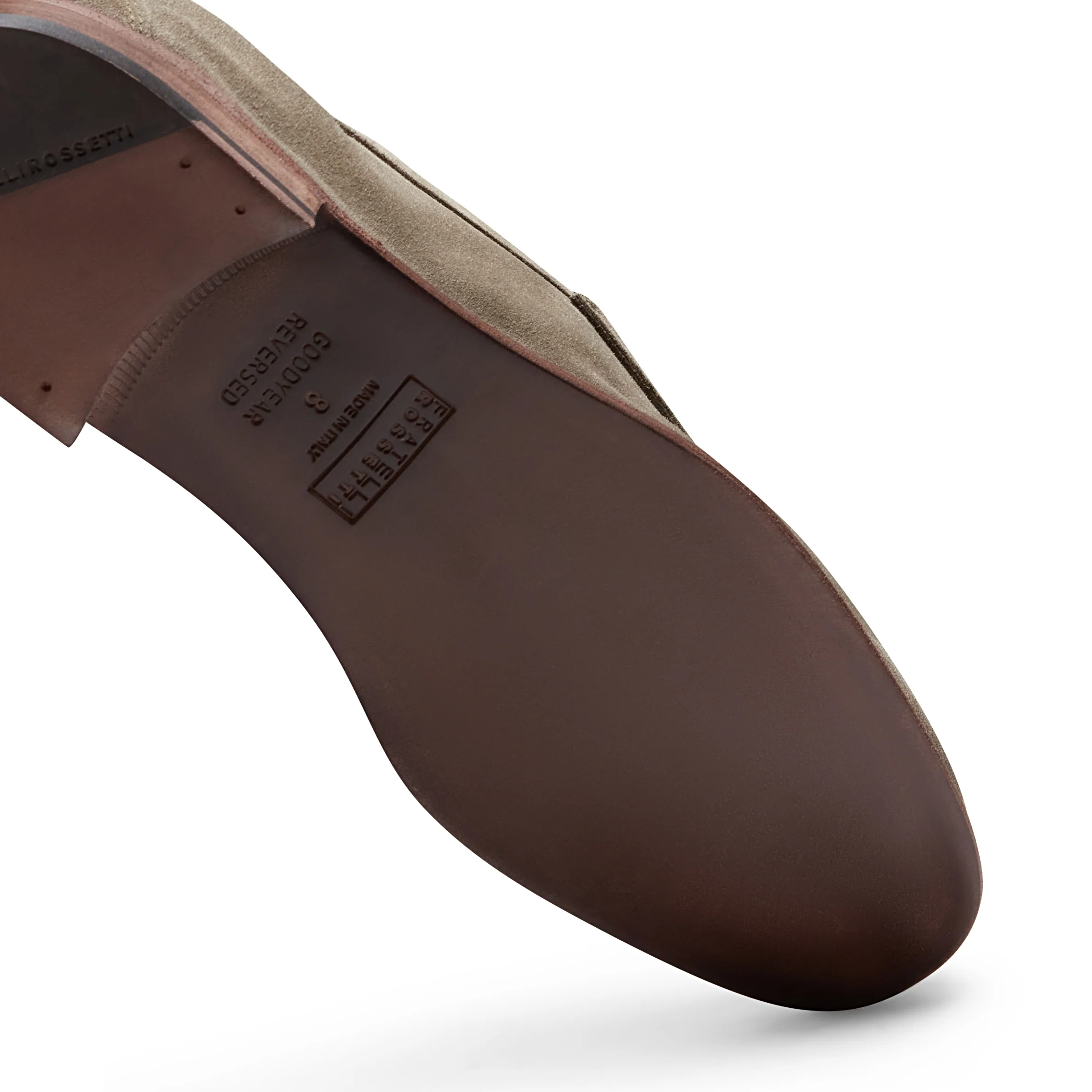 Mocassino Goodyear Reversed in suede da uomo - Image 6