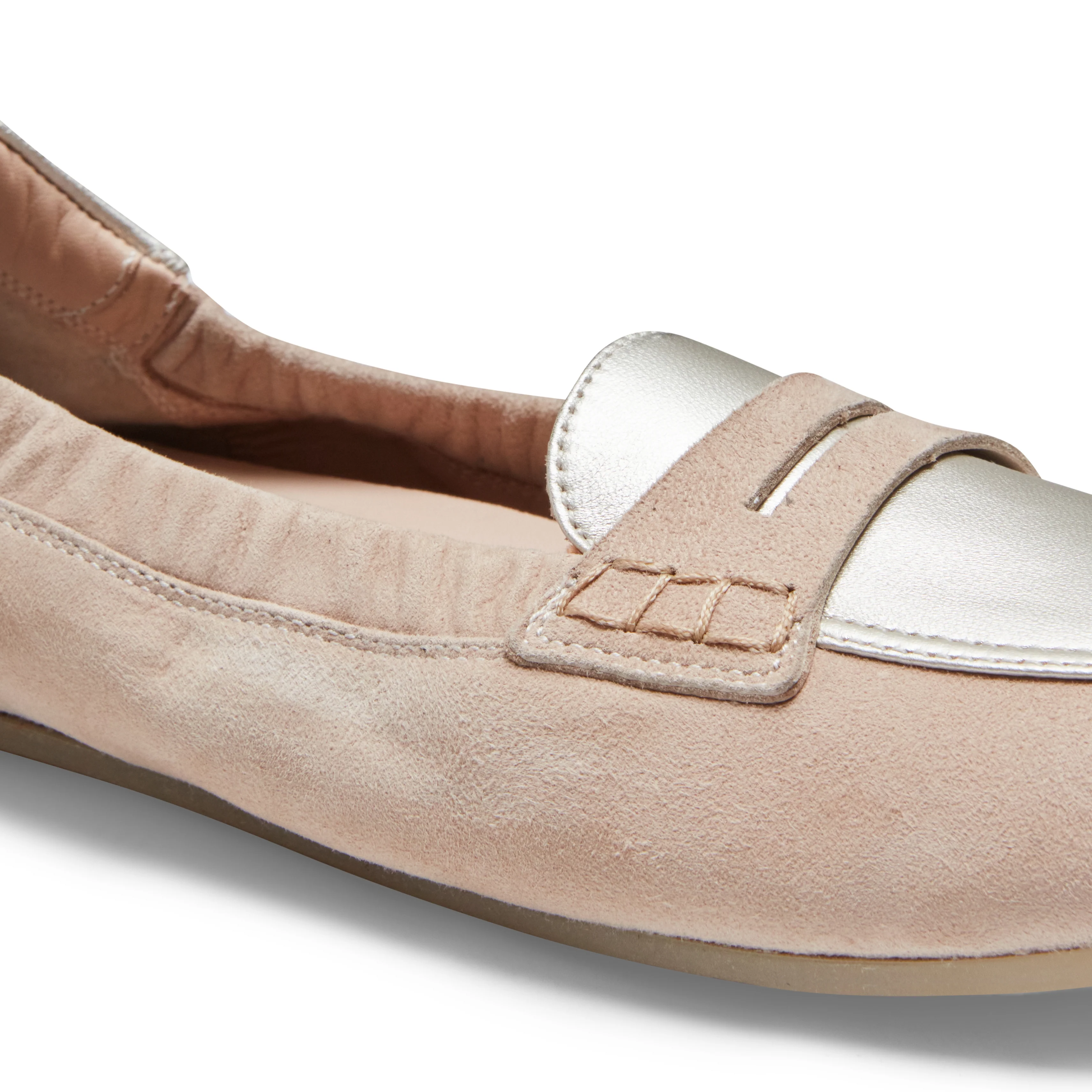 Mocassino slim flat in suede - Image 5