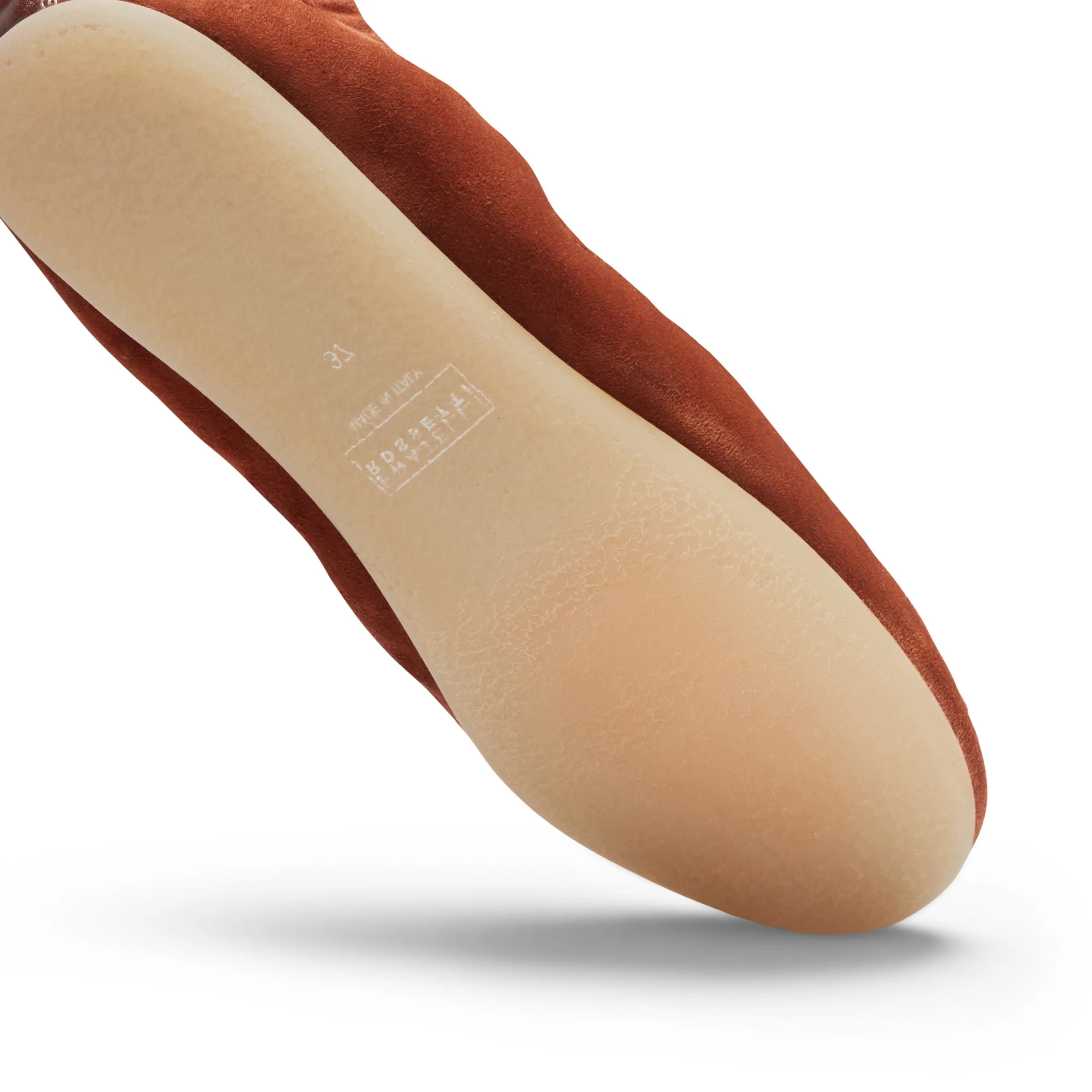 Mocassino slim flat in suede - Image 6