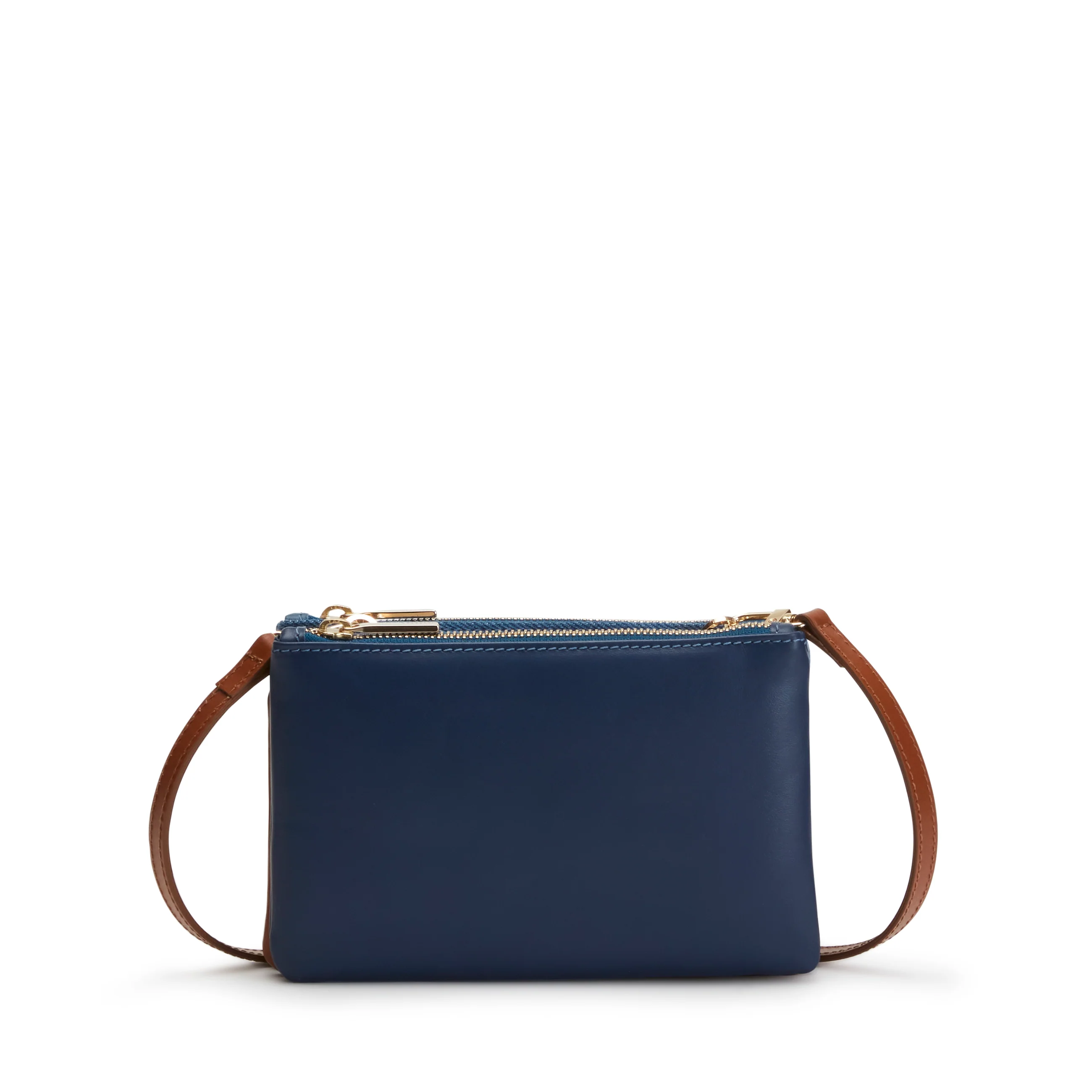 Pochette Esquire in tessuto e pelle - Image 3