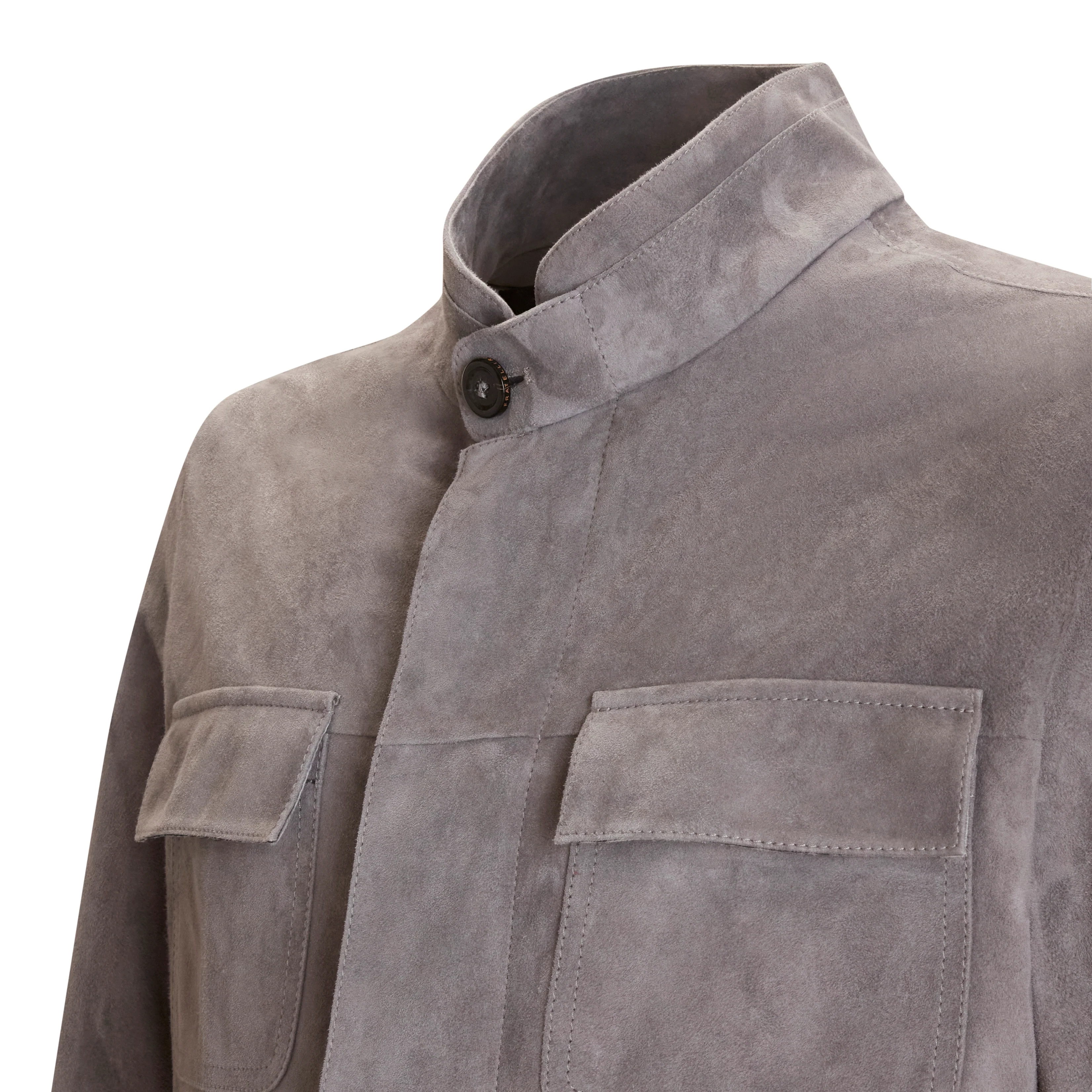 Sahariana in suede da uomo - Image 4