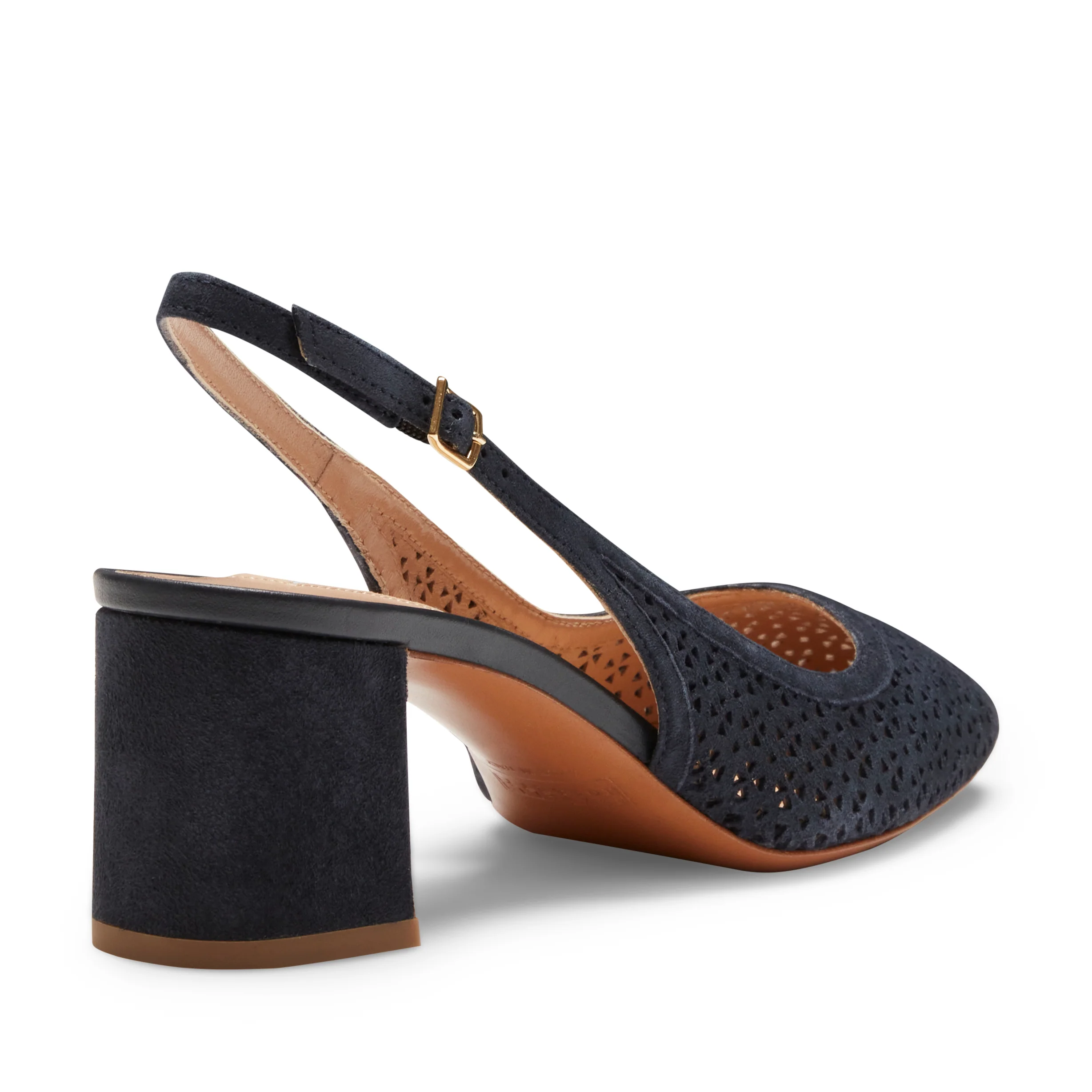 Sandalo sling back in suede - Image 3