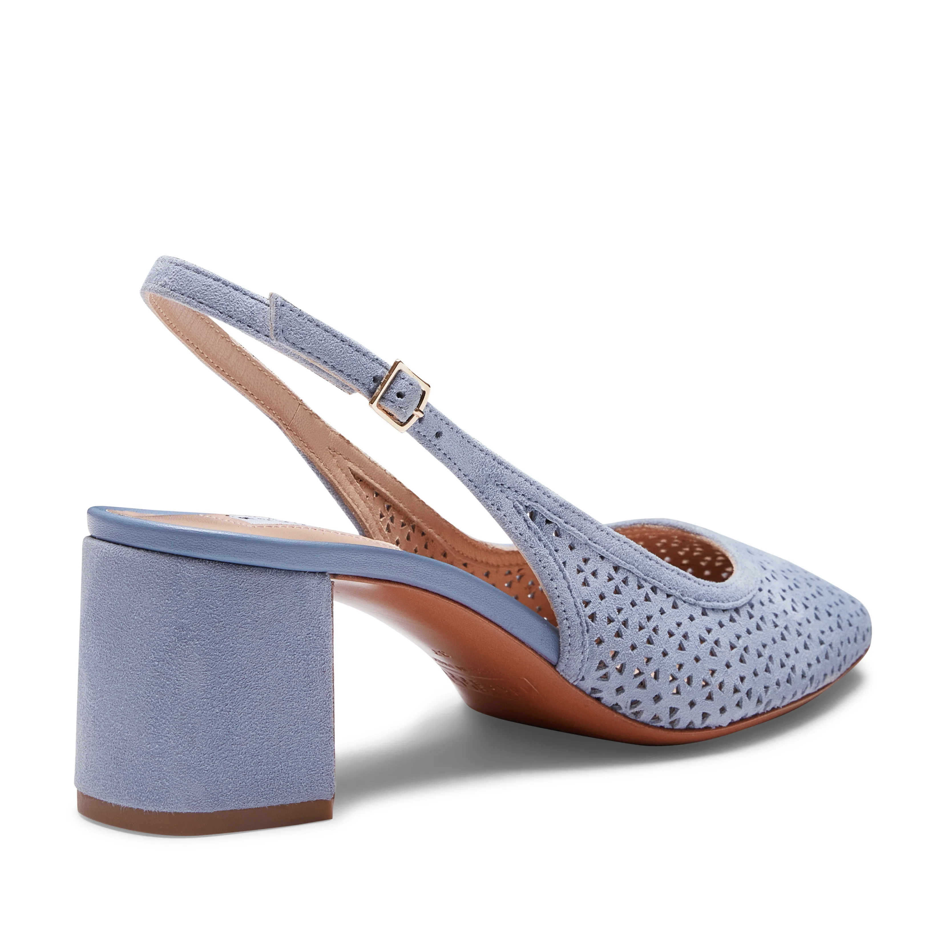 Sandalo sling back in suede - Image 3