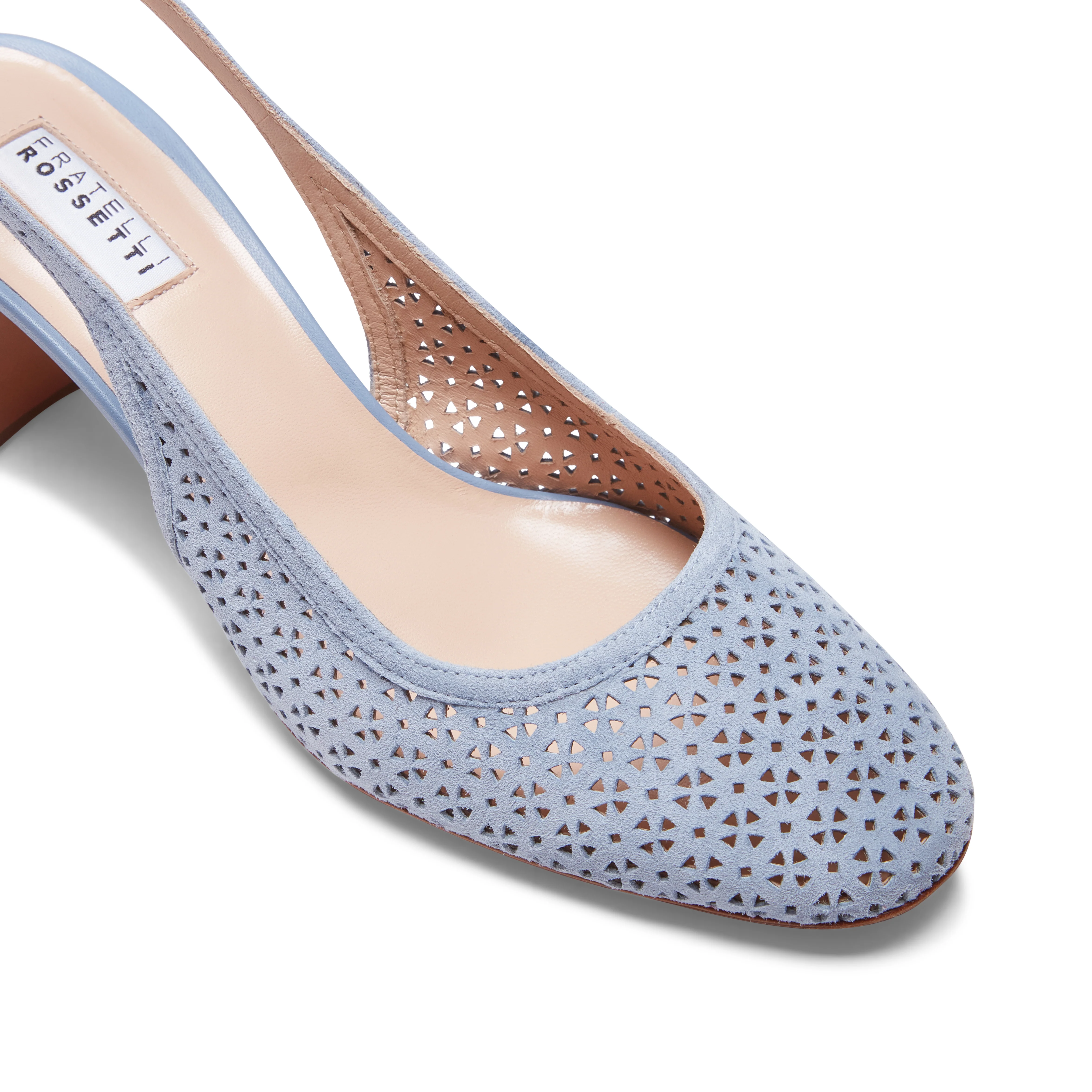 Sandalo sling back in suede - Image 4
