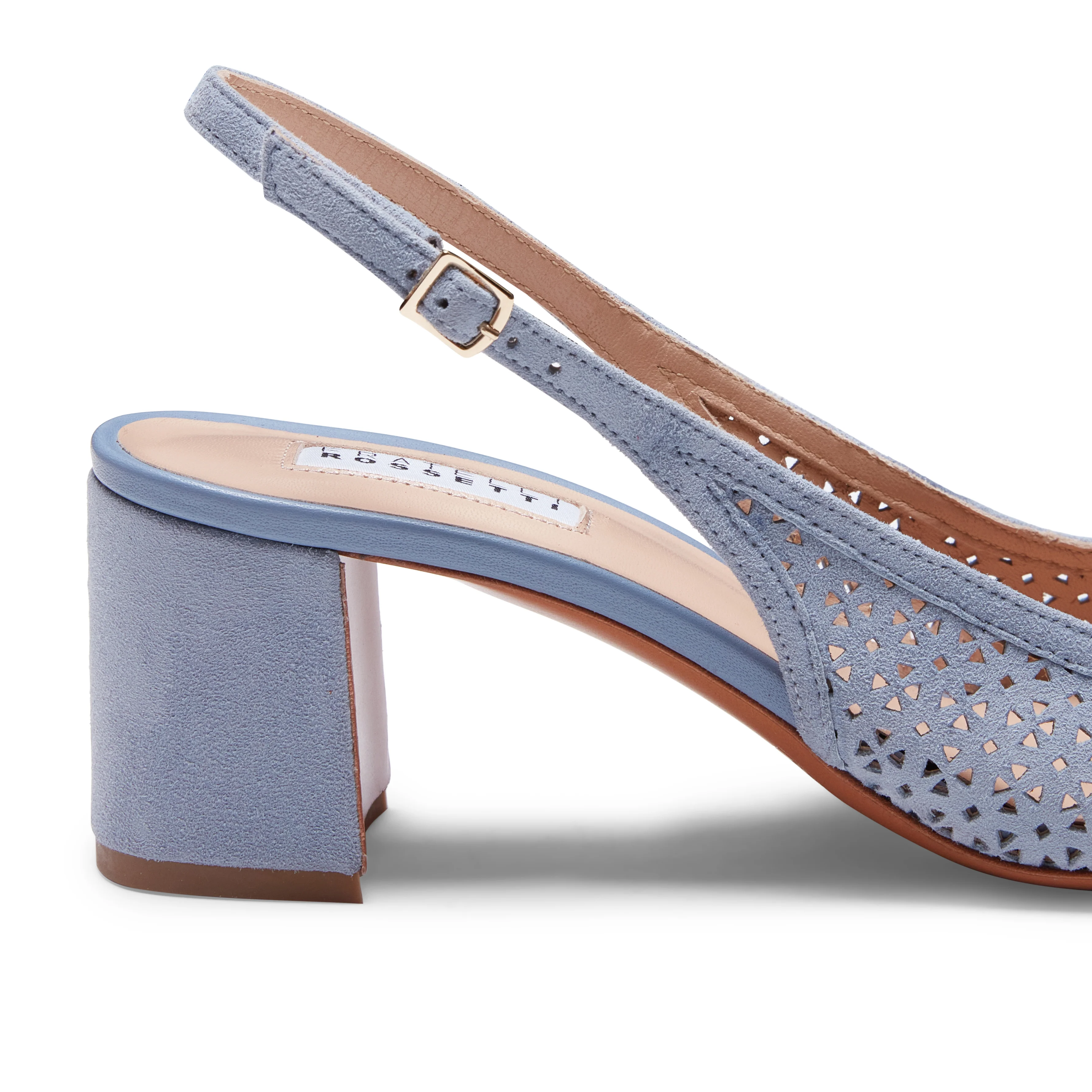 Sandalo sling back in suede - Image 5