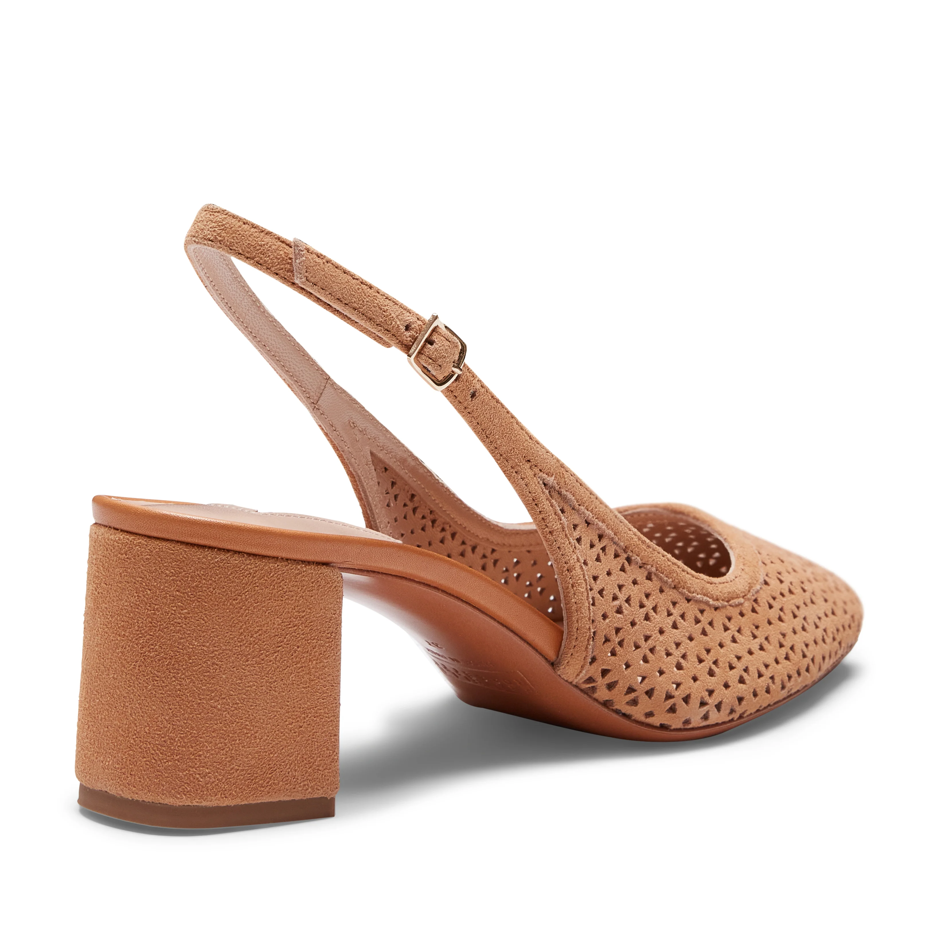 Sandalo sling back in suede - Image 3